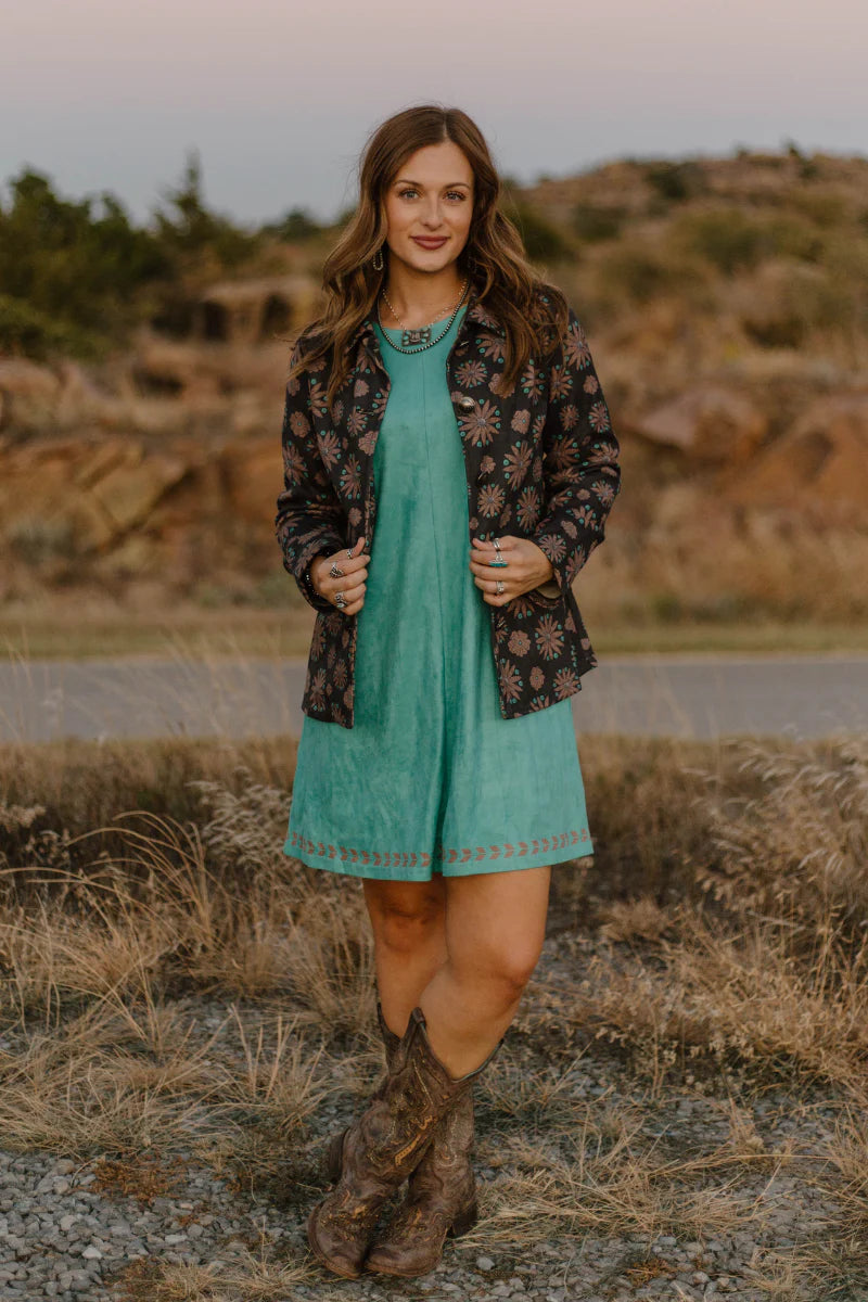 Turquoise Trails Dress by Sterling Kreek - BFF Here