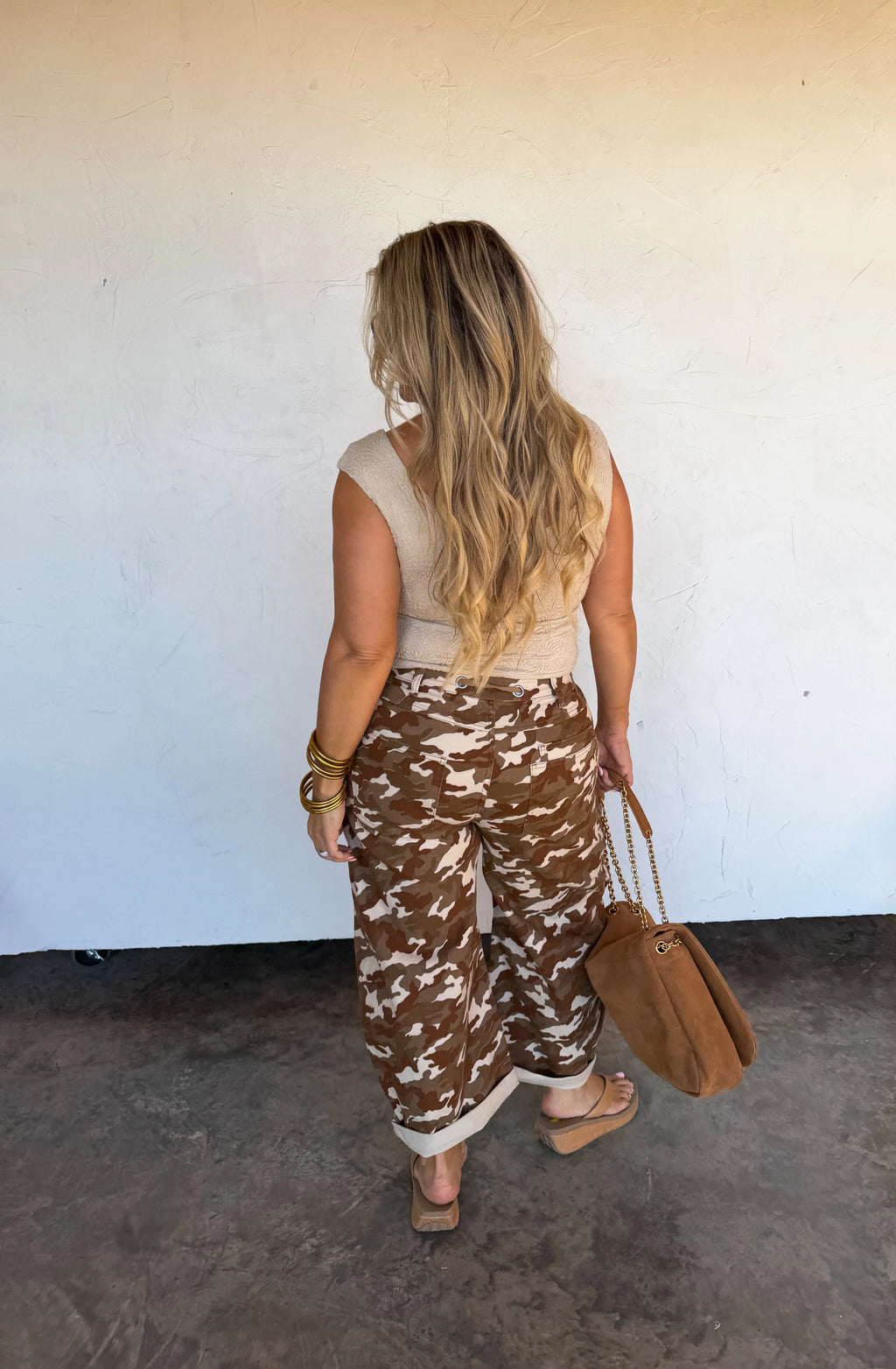 PREORDER: Desert Brogan Camo Barrel Jeans  by Blakeley (ETA: May) - BFF Here