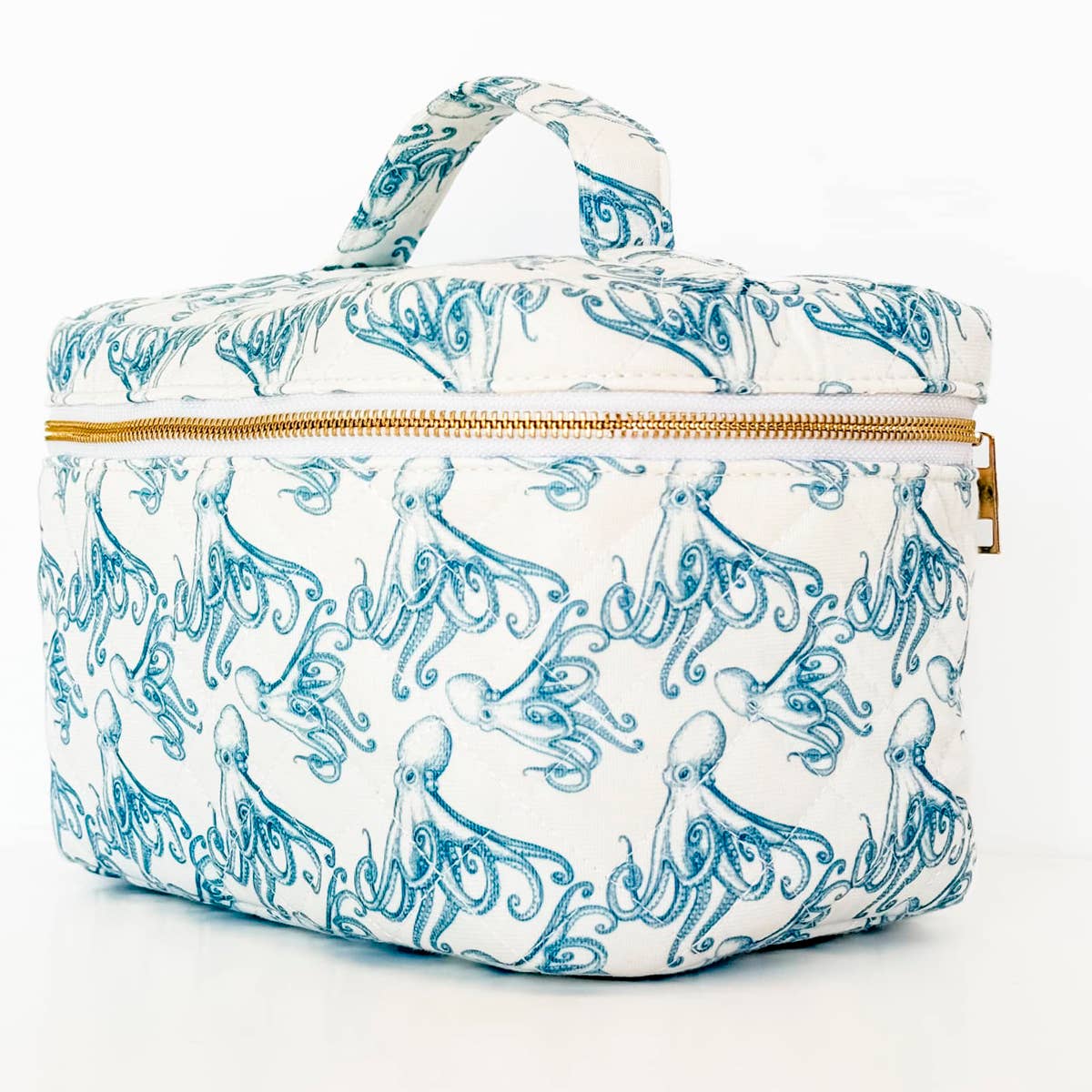 Seafaring Style: Octopus Print Travel Case / Choice of Style - BFF Here