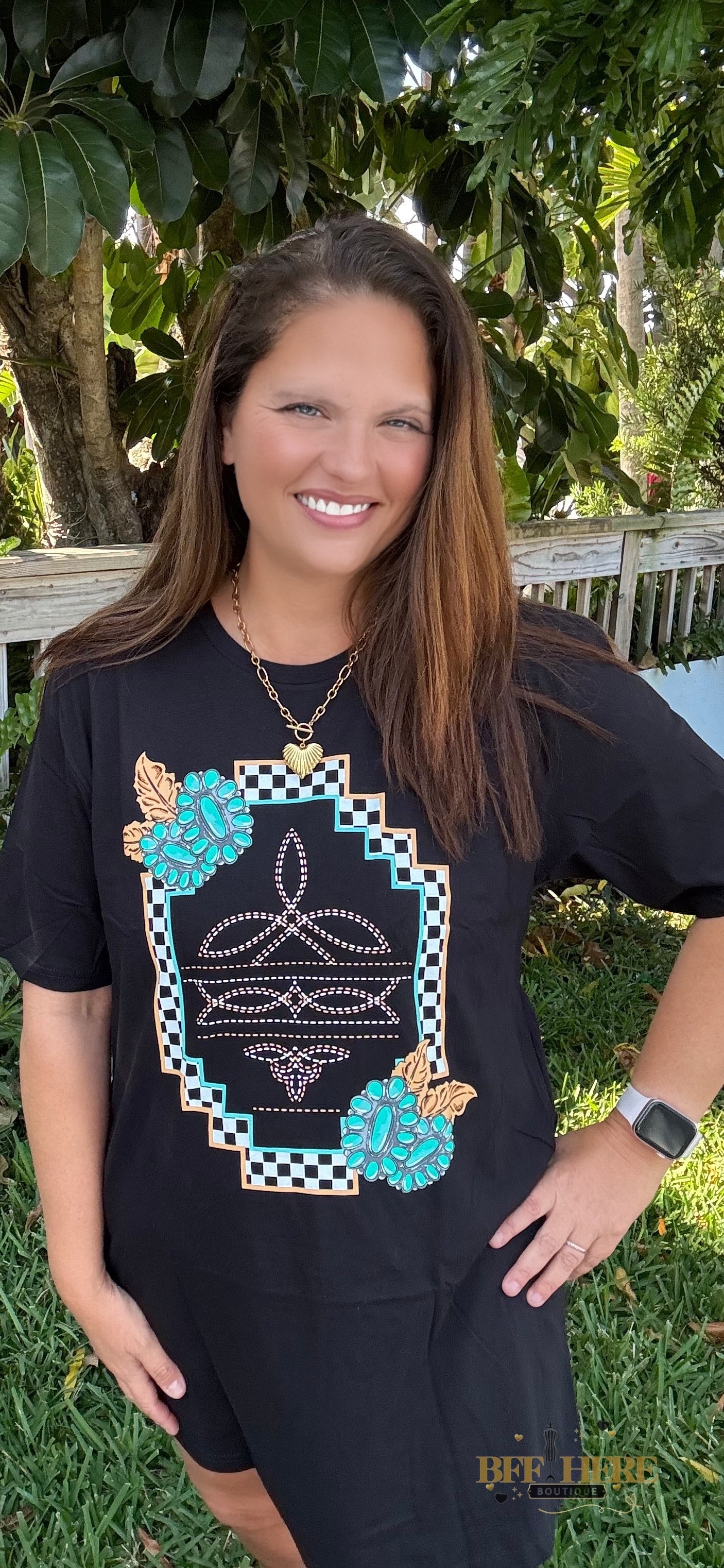 Small Town Big Dreams T-Shirt Dress by Sterling Kreek - BFF Here