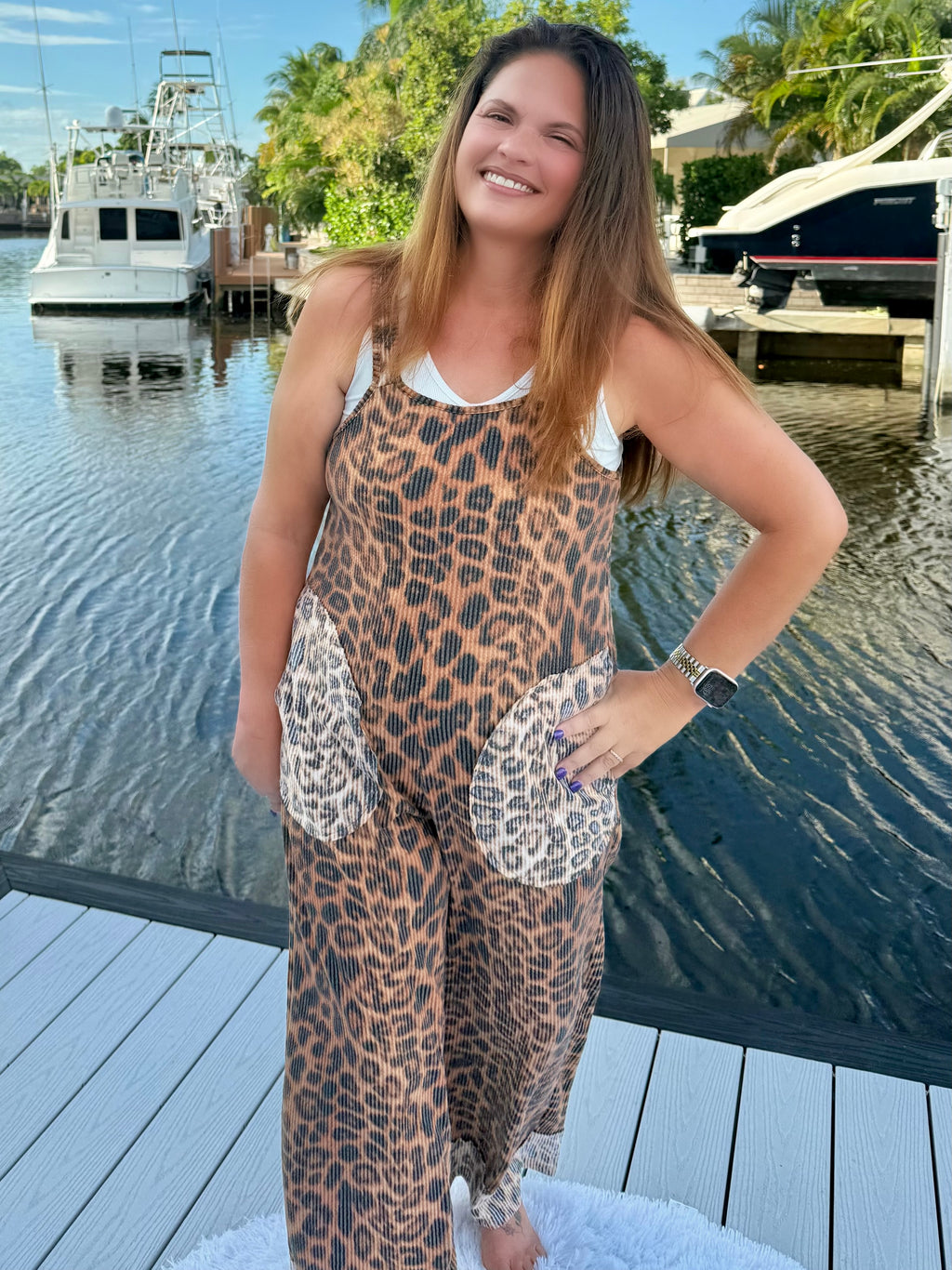 Ricki Cheetah Romper by Blakeley - BFF Here