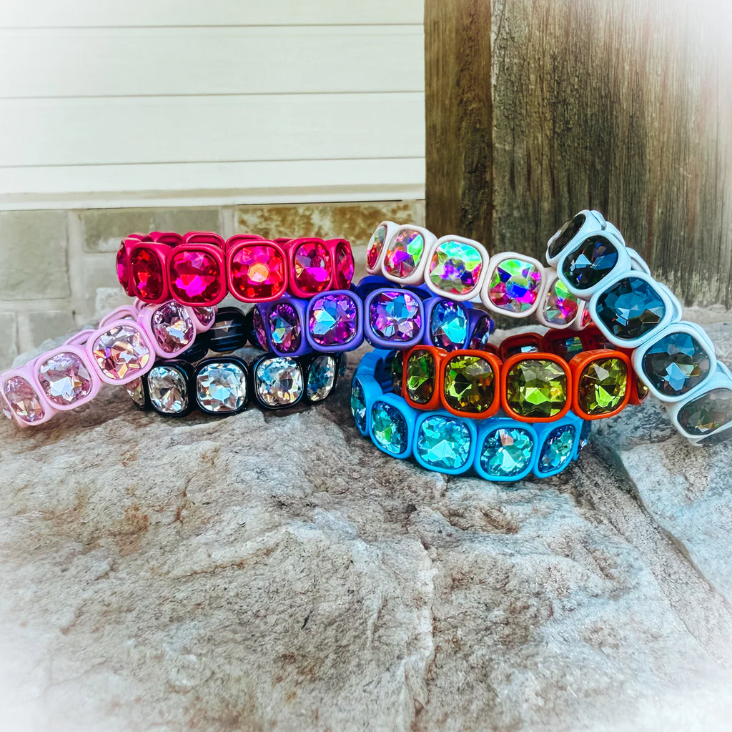 Happy Hues Stretch Bracelets