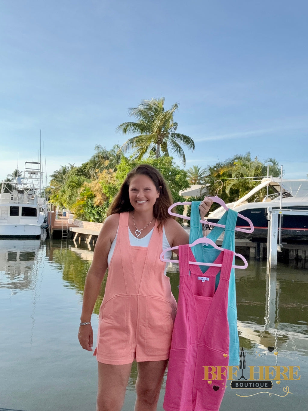 Beach Please Romper by Blakeley / Choice of Color - BFF Here