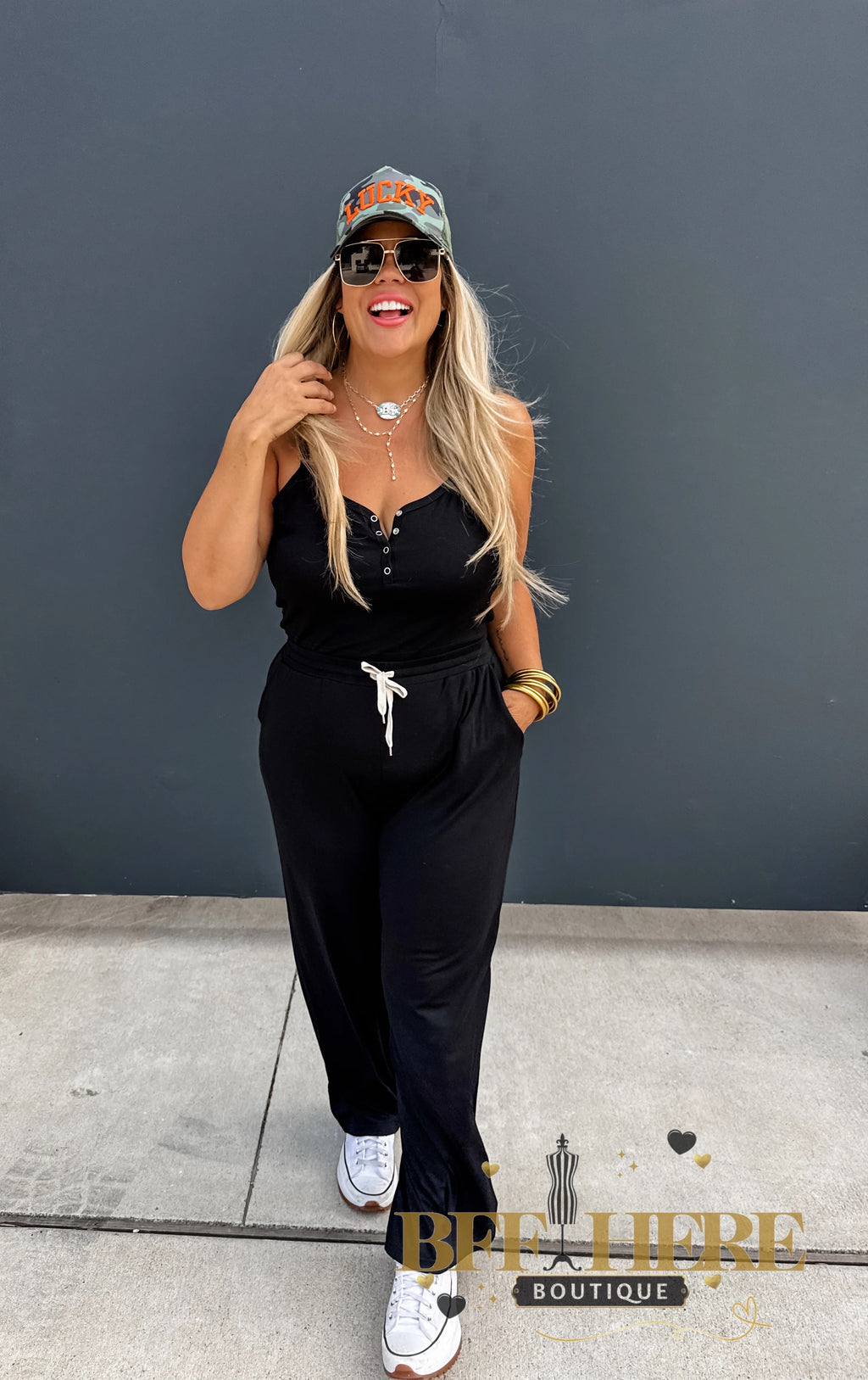 Soft Landing Romper & Cardigan Set by Blakeley - BFF Here