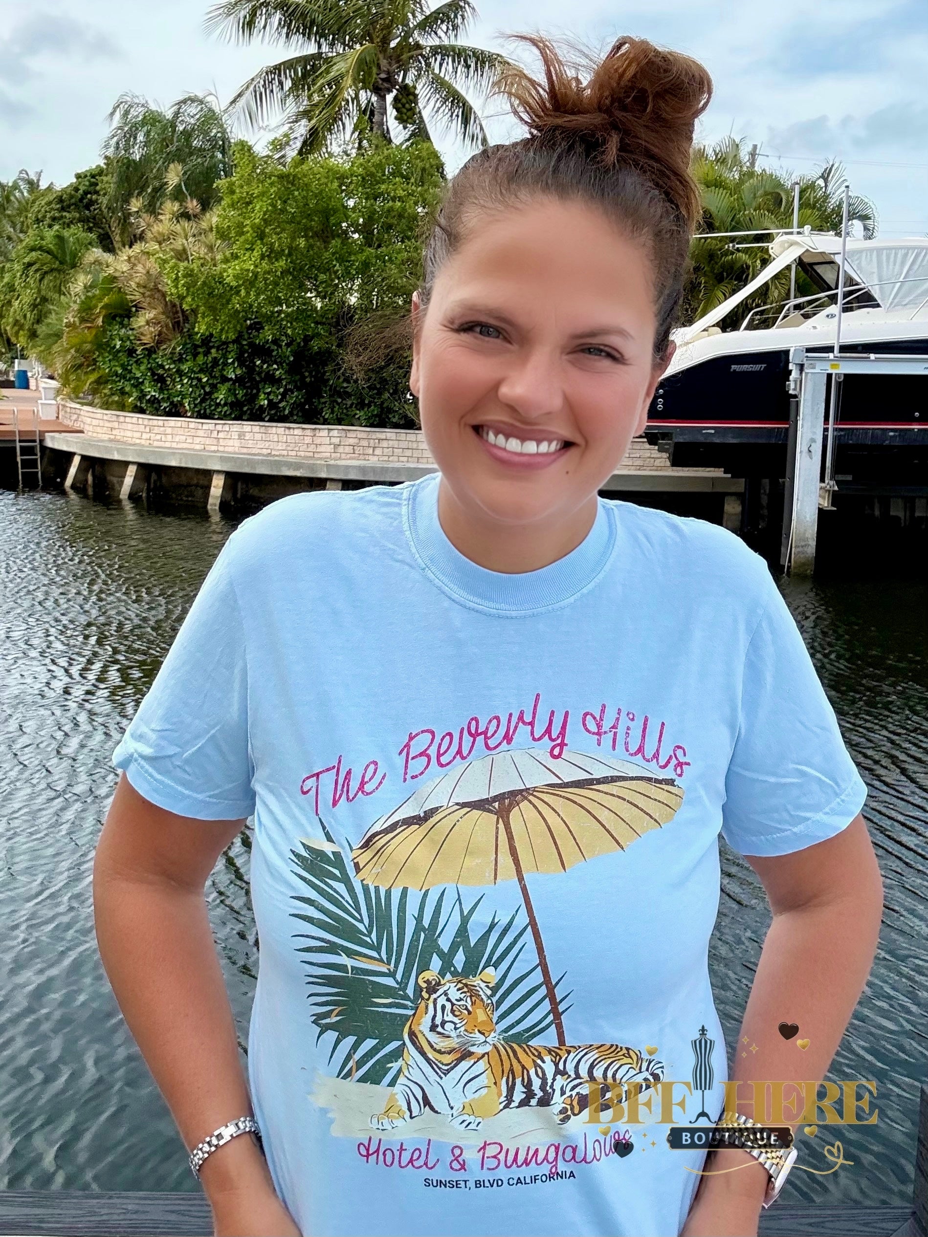 Beverly Hills Babe Tee - BFF Here