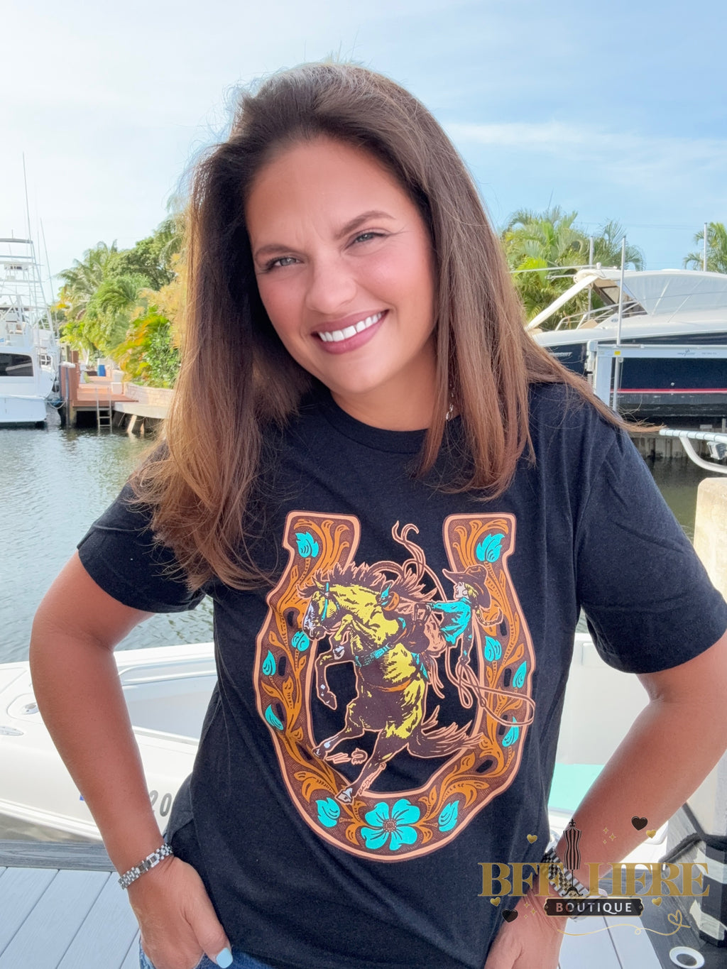 Threw A Shoe Tee by Sterling Kreek - BFF Here