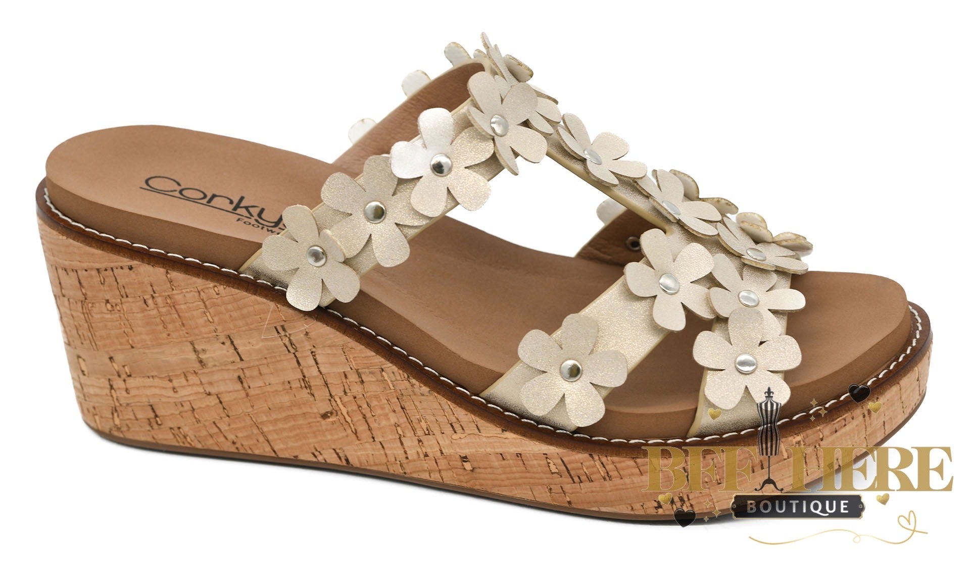 Mic Drop - Gold Metallic by Corkys - BFF Here