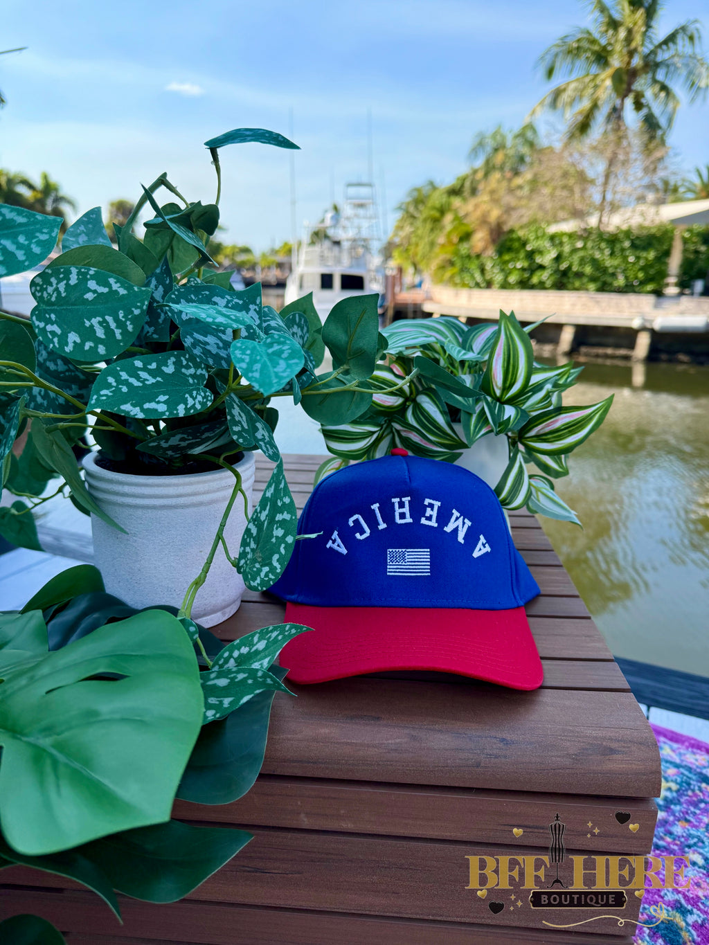 Upside America Cap - BFF Here