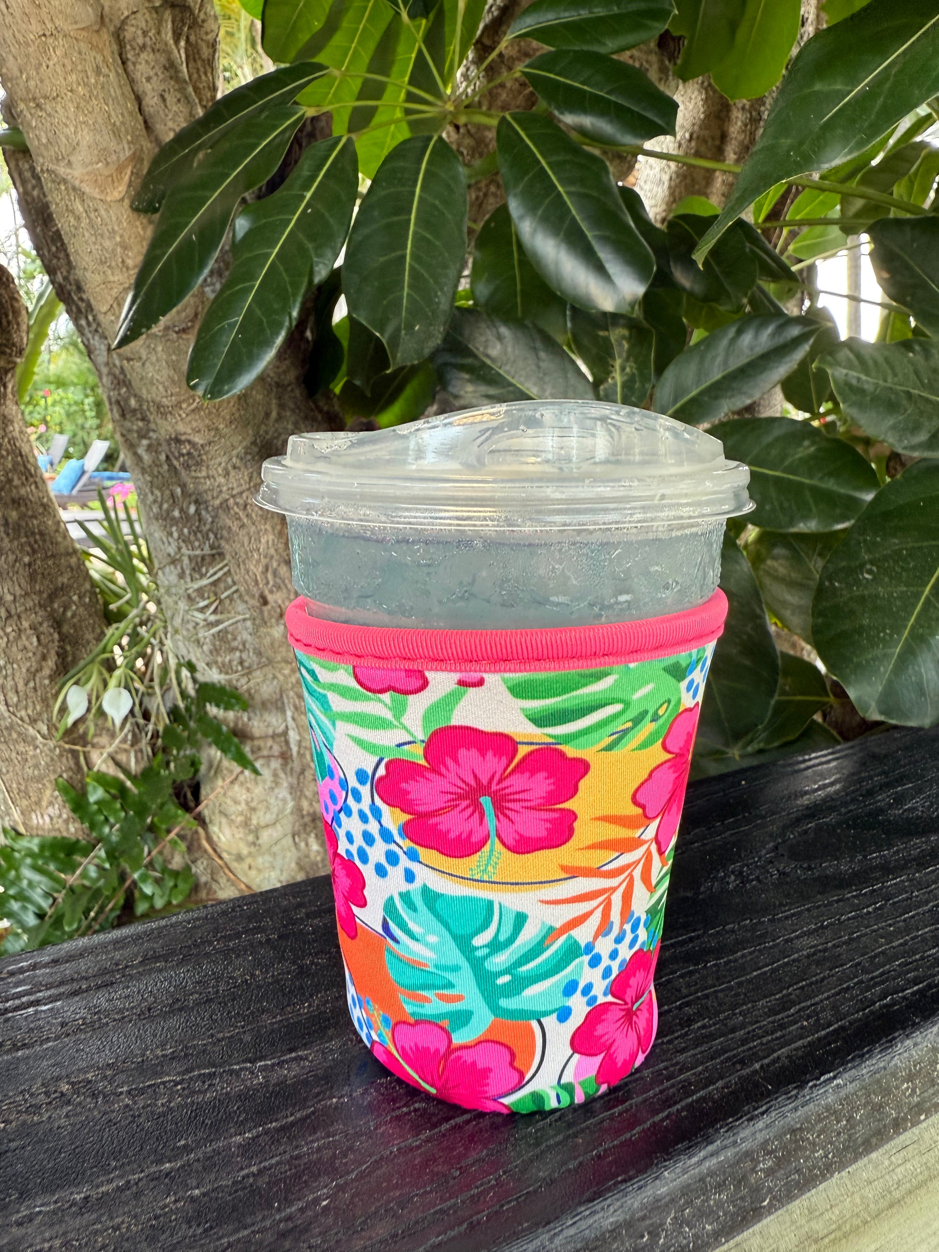 Drink Sleeve by Jess Lea / Tropical (Choice of Size) - BFF Here