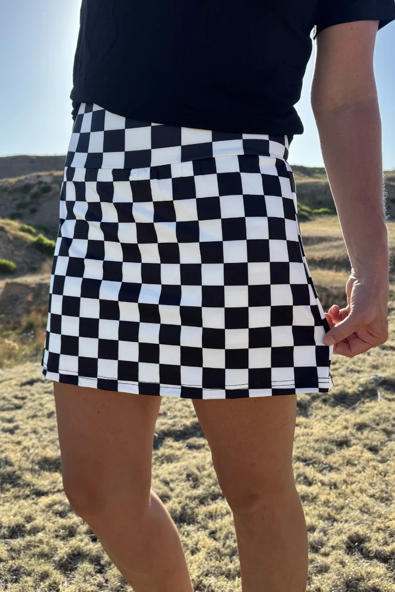 Fast Lane Skirt  by Sterling Kreek (Ships in 1-2 Weeks)