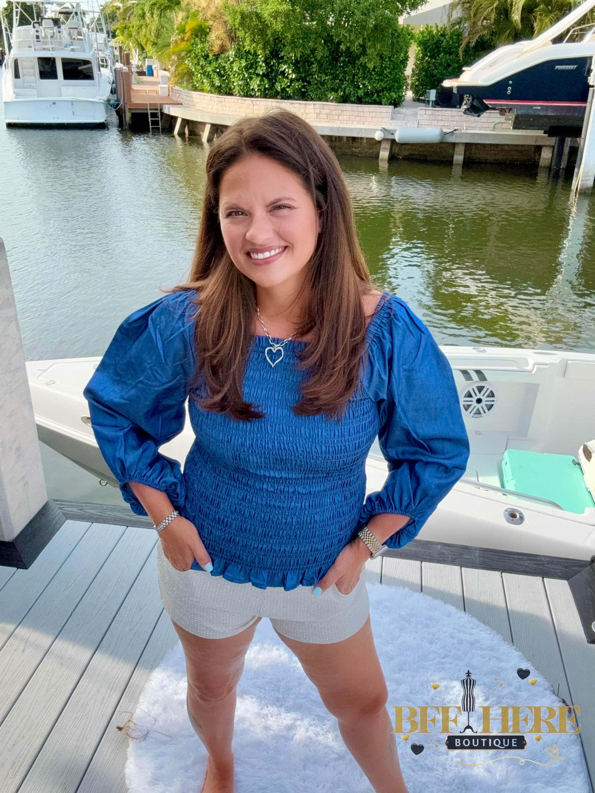 Denim Darling Dark Blue by Sterling Kreek - BFF Here