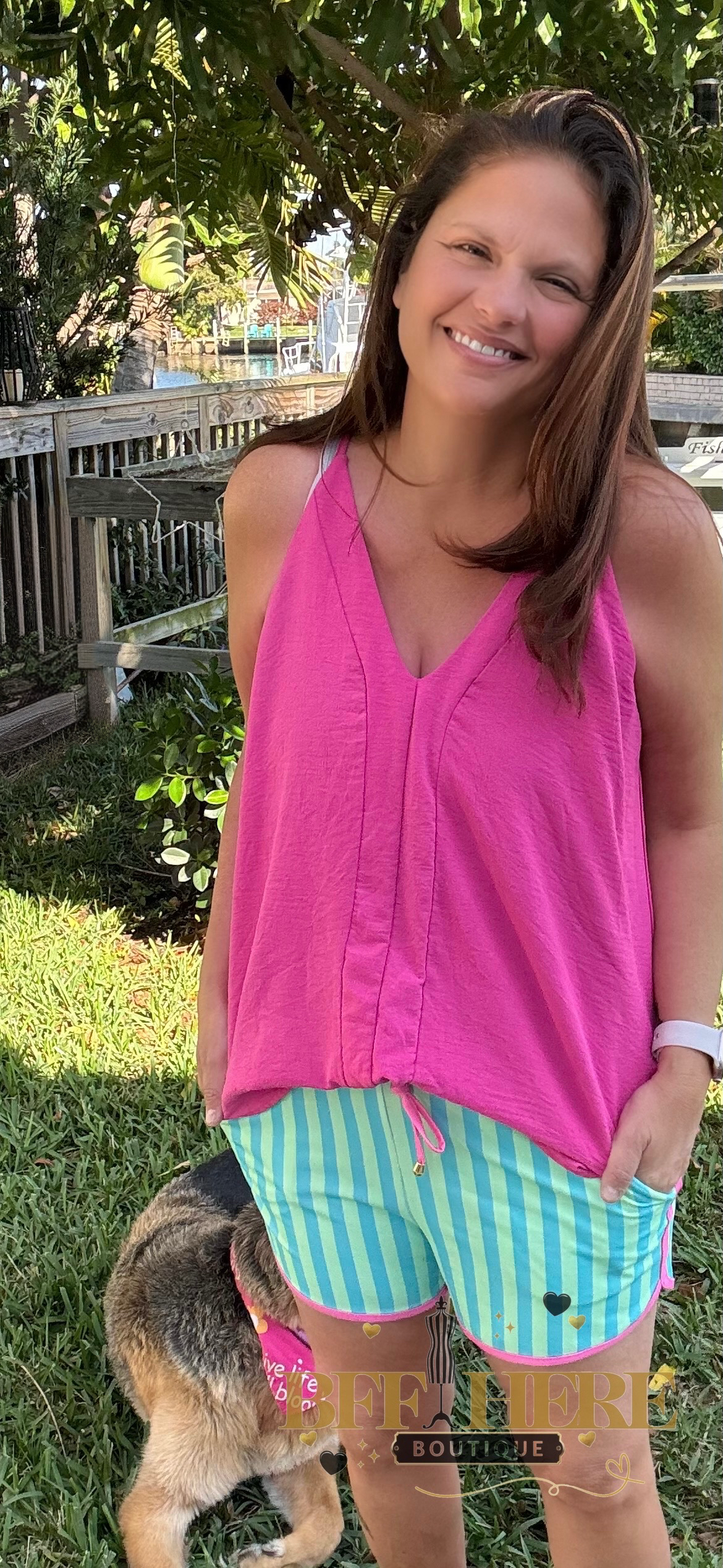 Seaside Stripes Everyday Shorts by Jess Lea - BFF Here