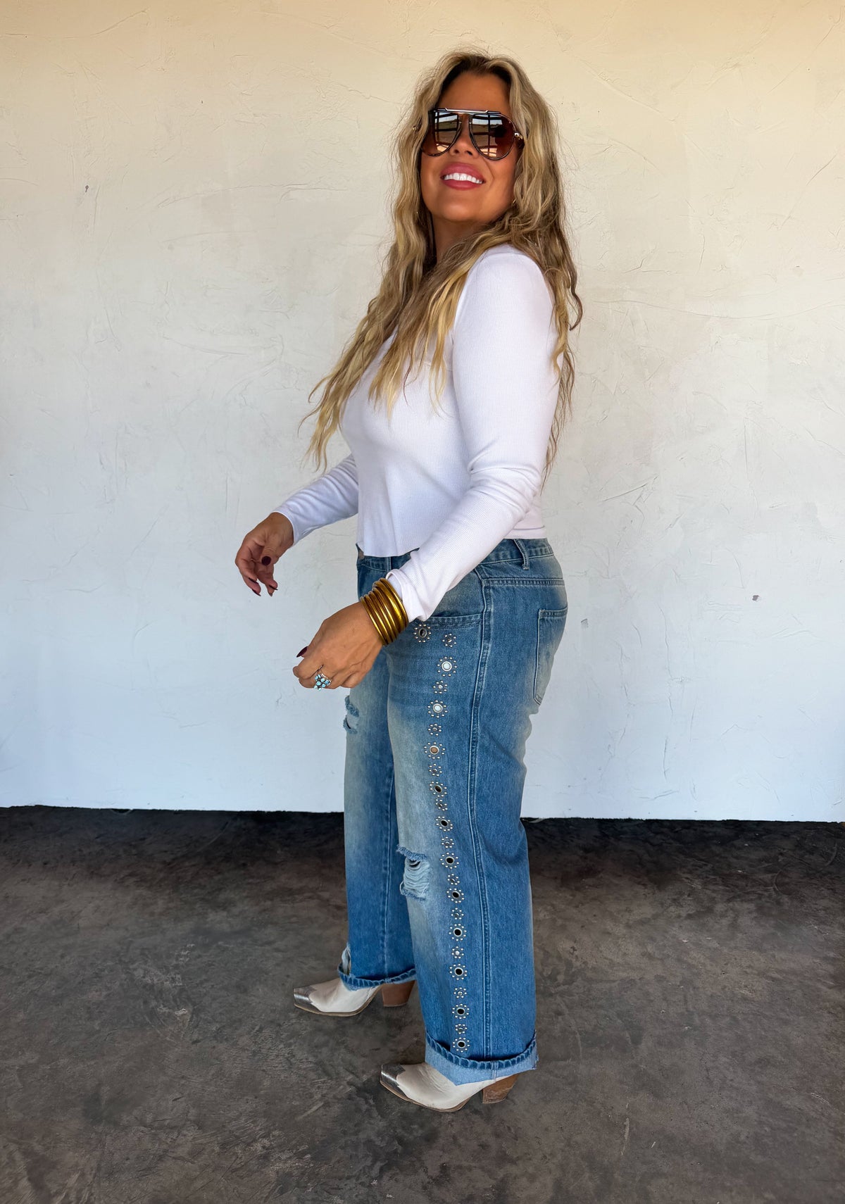 PREORDER: The Jagger Studded Jeans by Blakeley (ETA: January) - BFF Here
