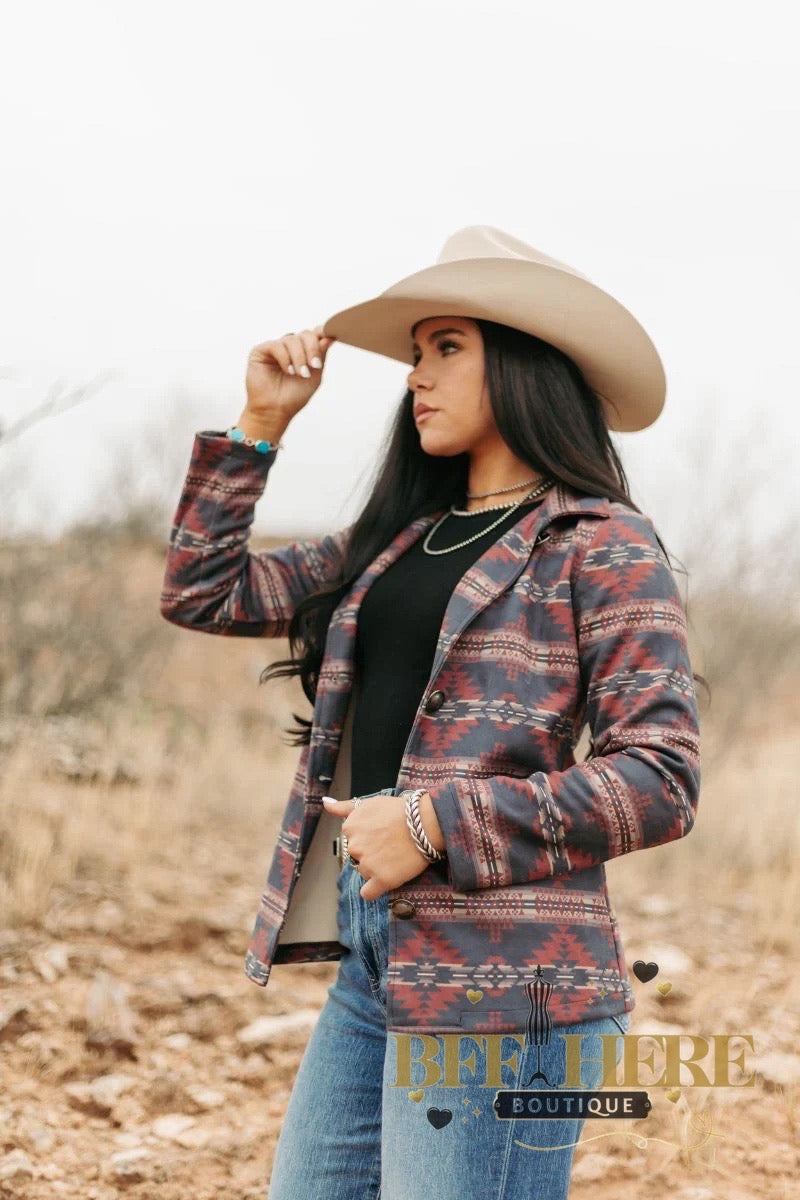 Rebel Like Reba Jacket by Sterling Kreek - BFF Here