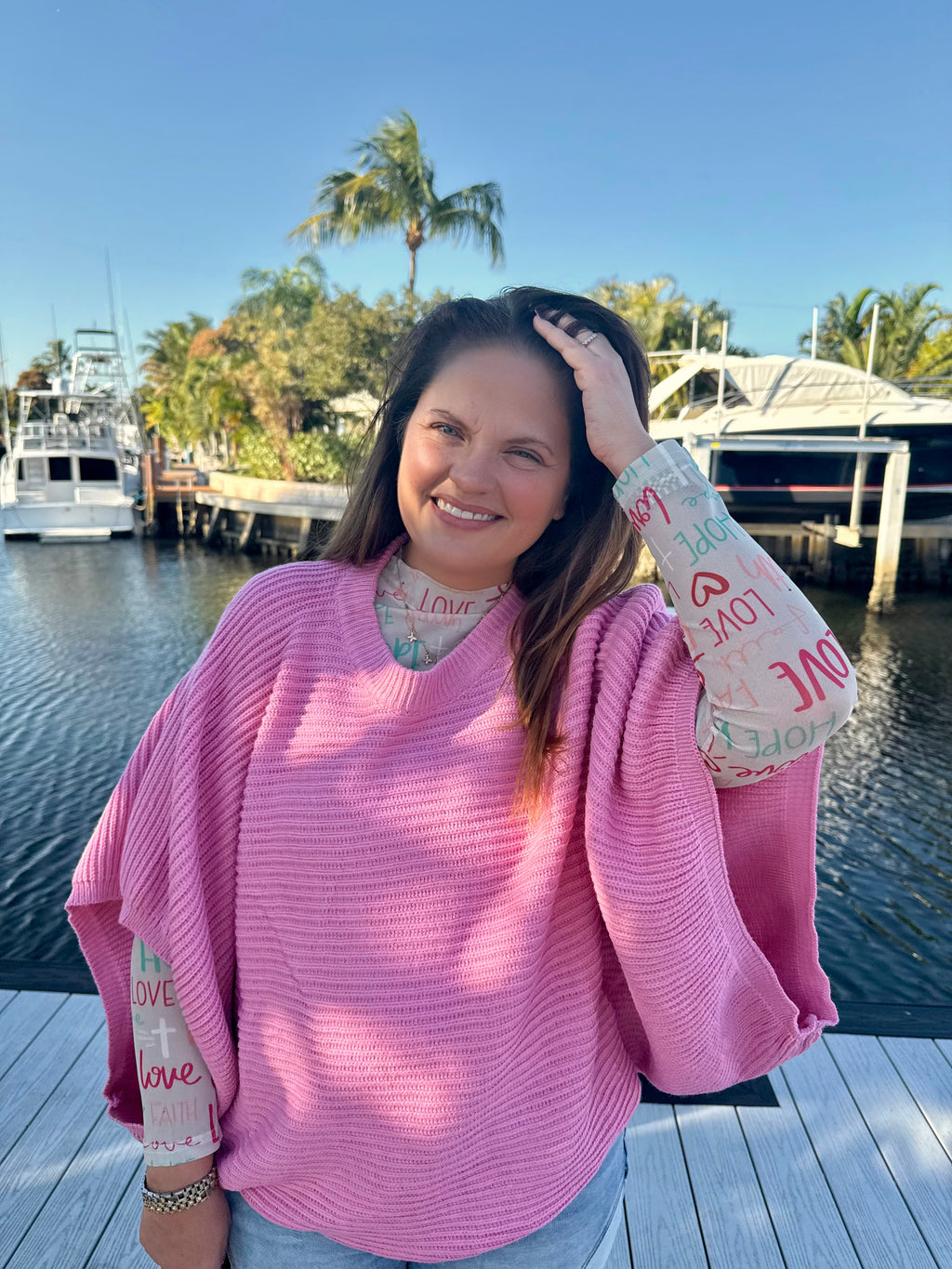 Faith Hope Love Mesh Top by Sterling Kreek - BFF Here