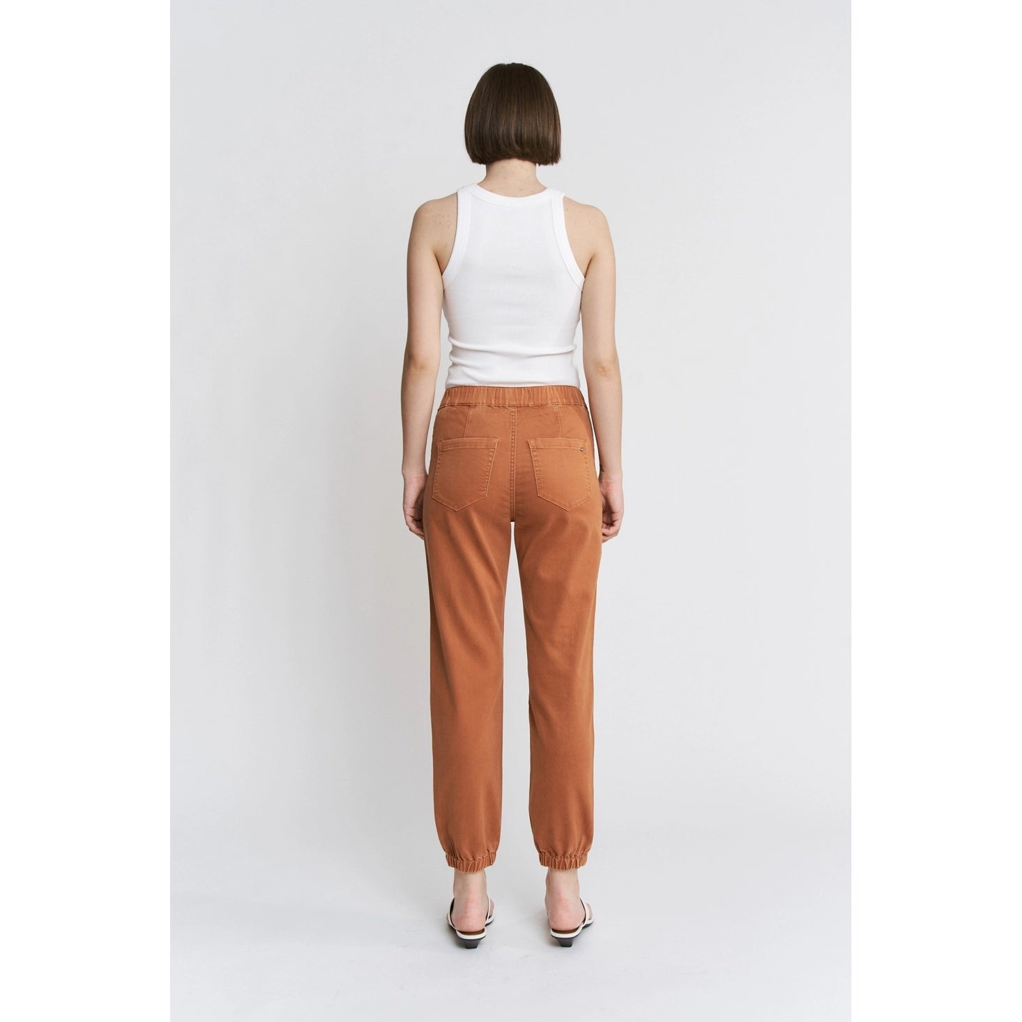 High Rise Jogger / Cinnamon by Mica Denim (ARRAY) — Ships 2-3 weeks - BFF Here