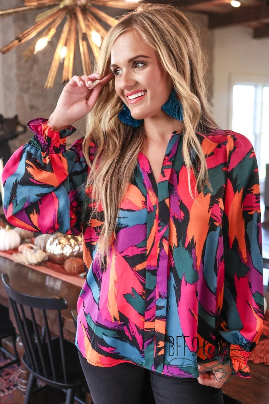 PREORDER - Painted Perfection Top by Jess Lea (Ships End of September) - BFF Here