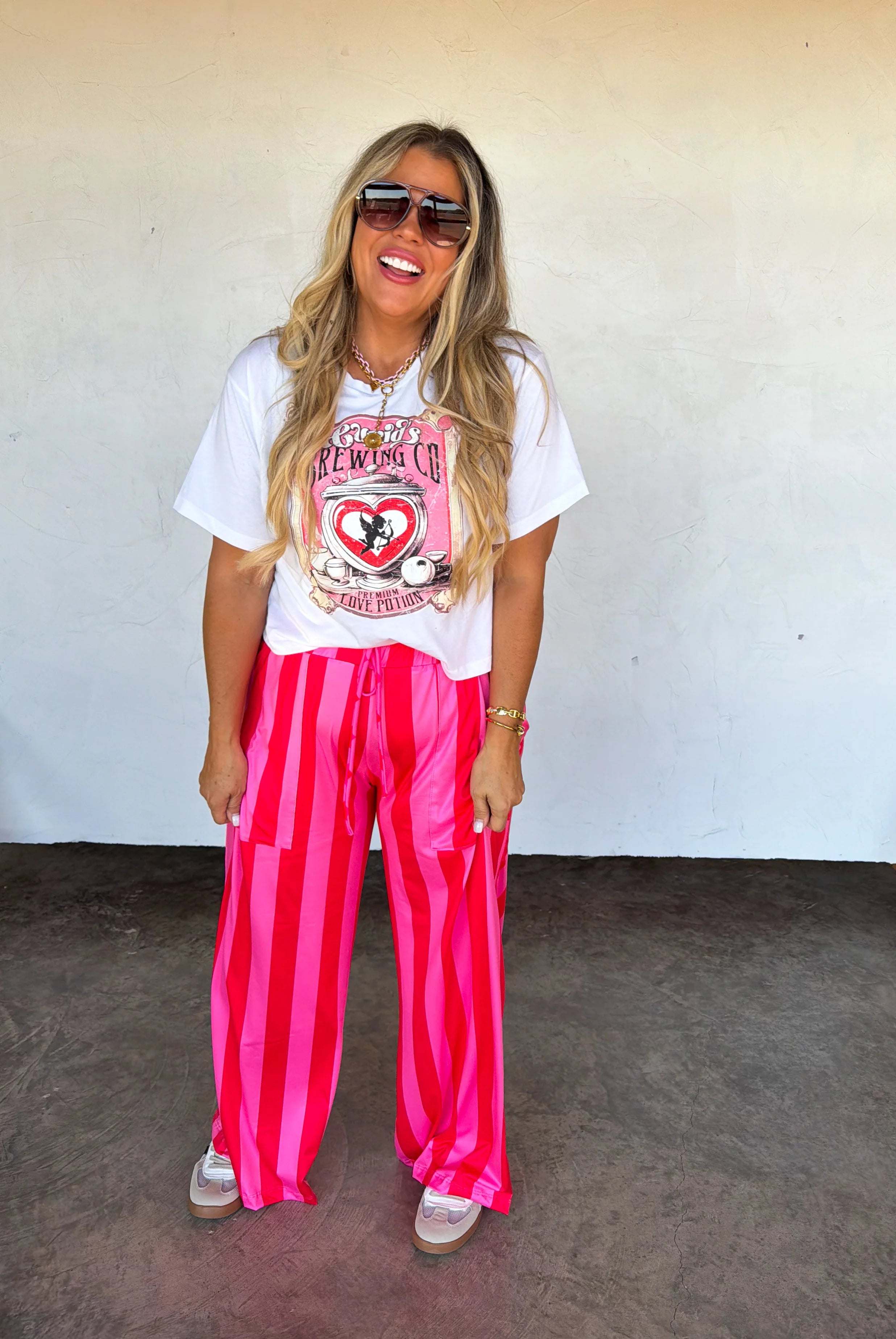 PREORDER: Haddie Valentines Wide Leg Pants by Blakeley (ETA January)