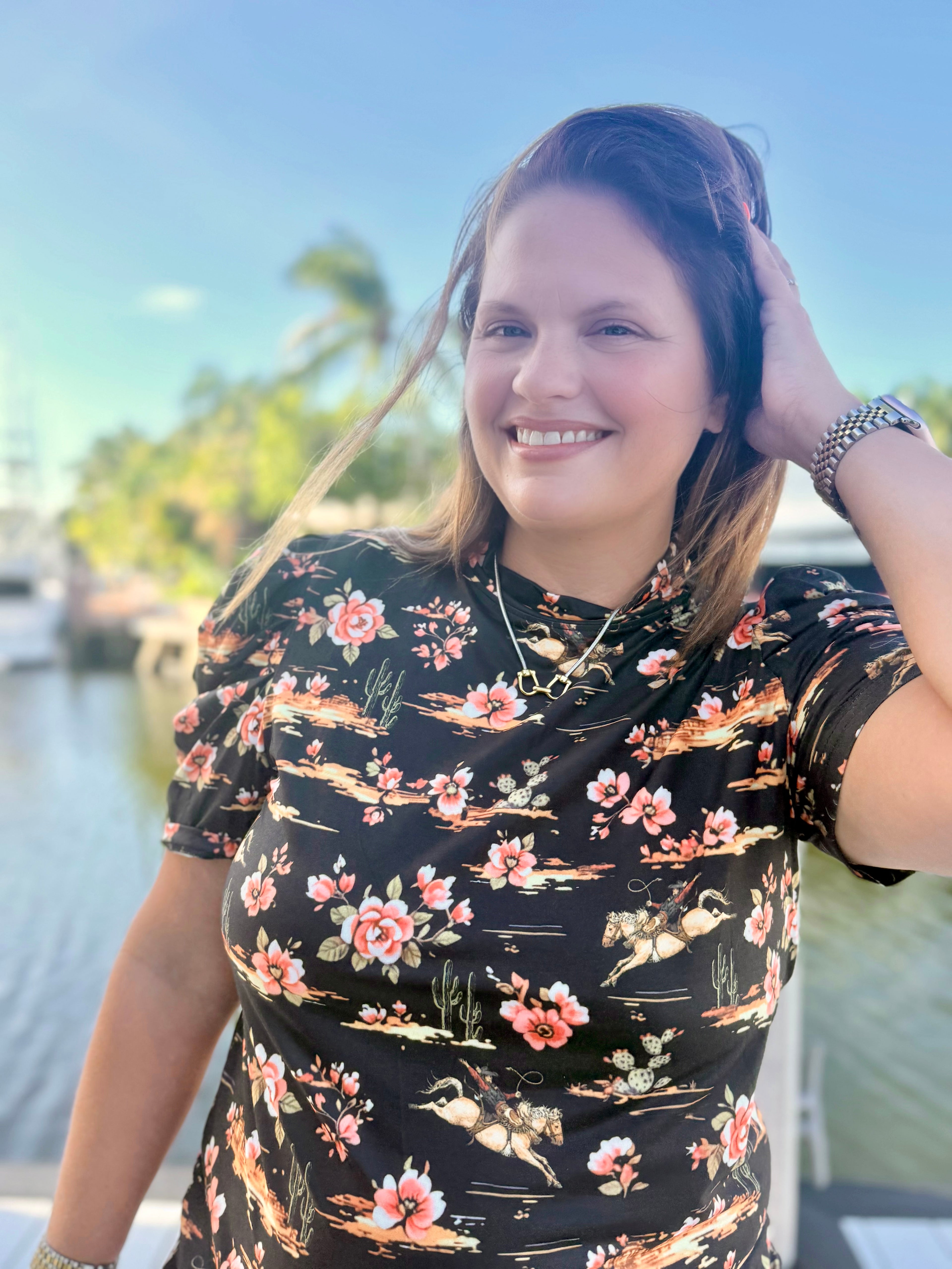 Cactus Garden Top by Sterling Kreek - BFF Here