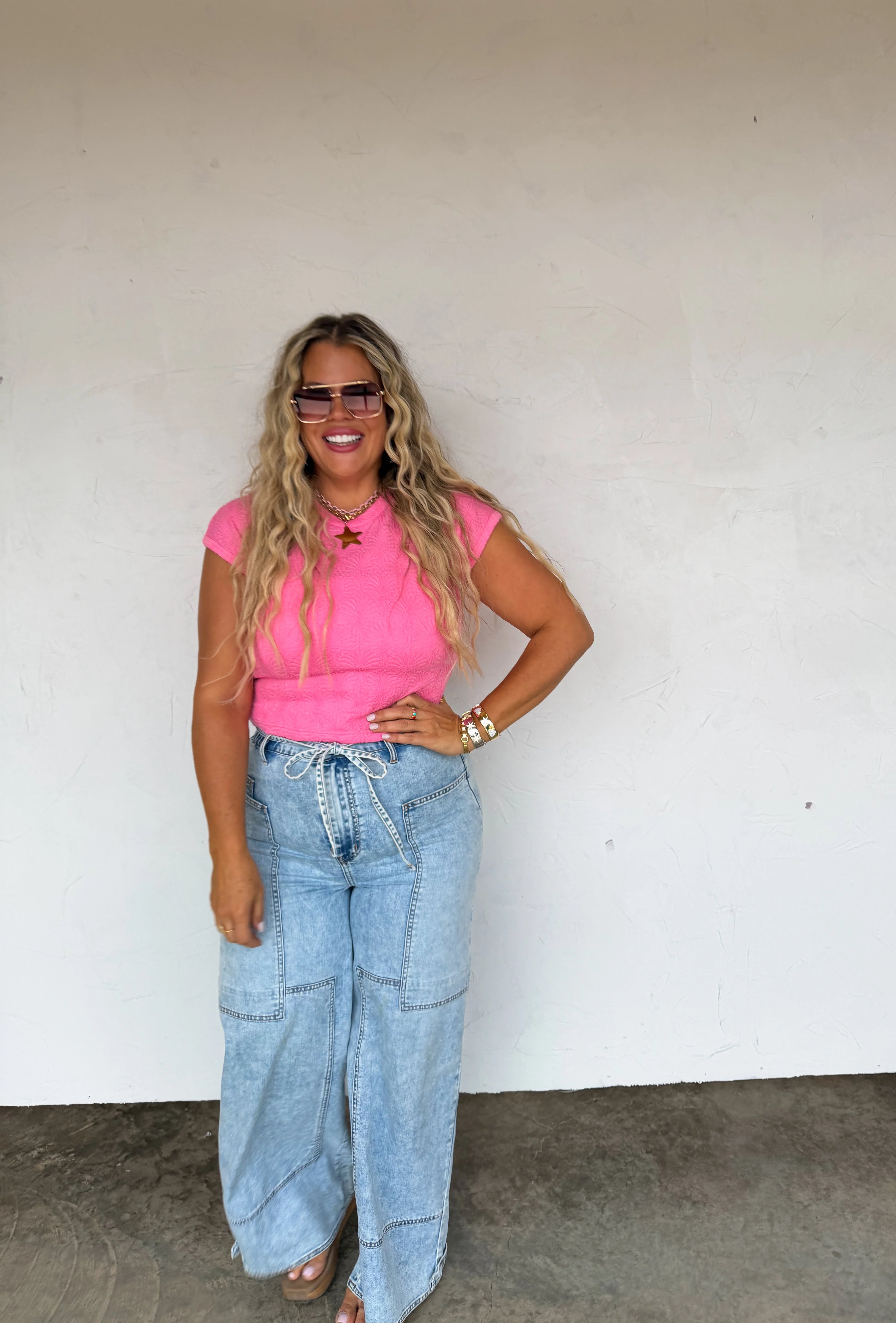 PREORDER: Harley Cap Sleeve Basic Top by Blakeley (ETA late February / early March)