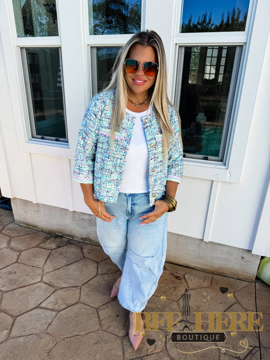 Jackie Tweed Jacket - BFF Here