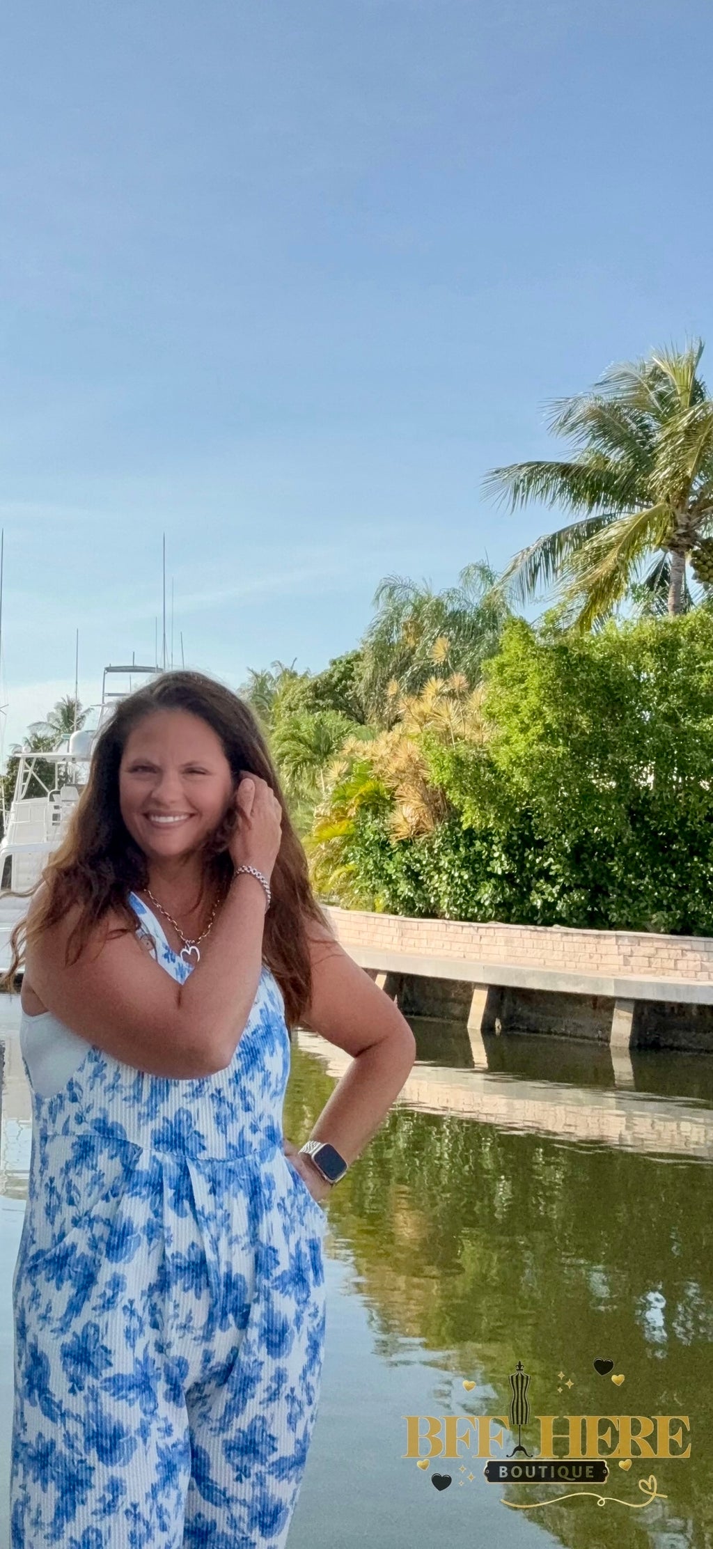 Cassidy Floral Boho Overalls by Blakeley - BFF Here