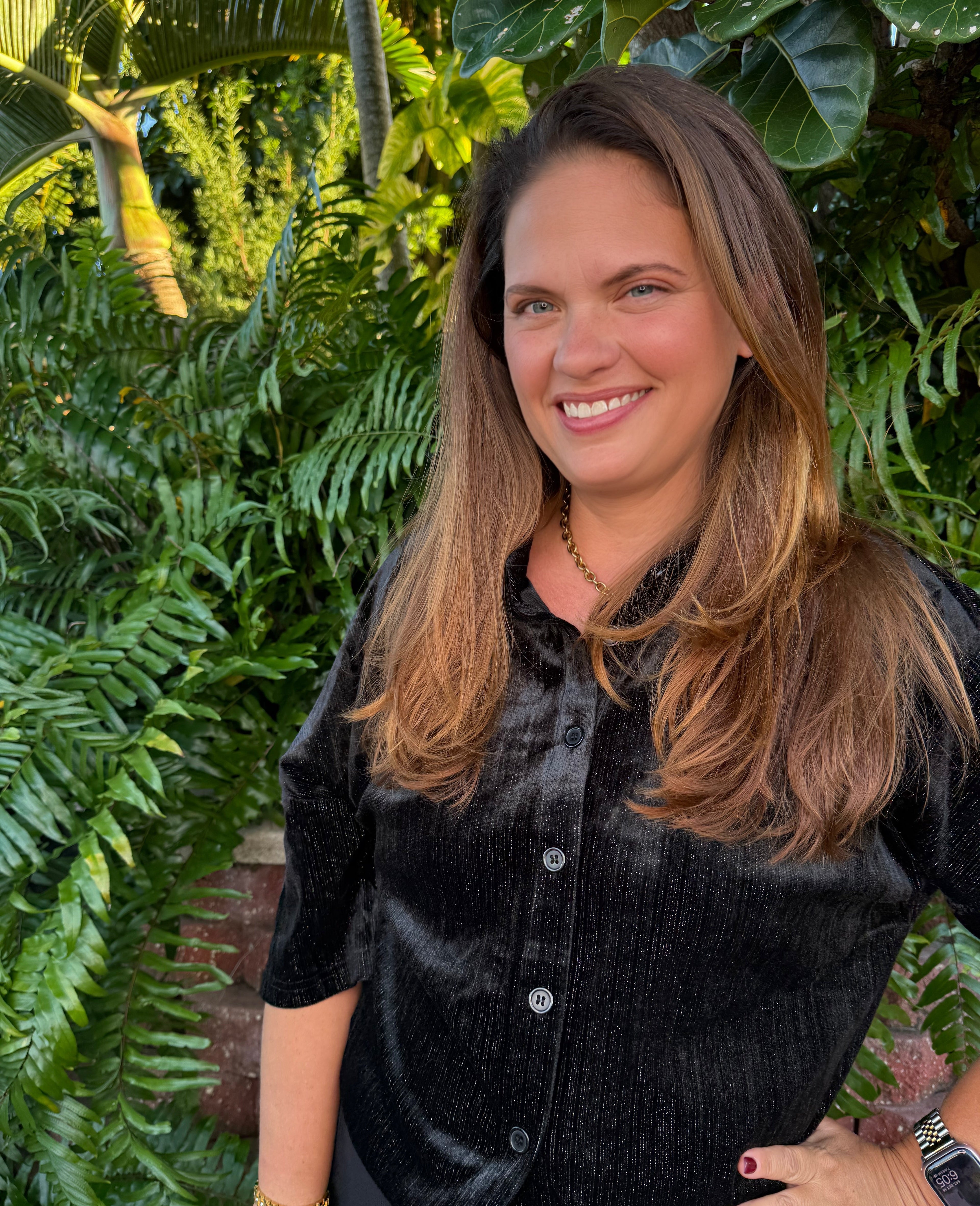 Prim Button Up Velvet Top by Jess Lea / Black - BFF Here