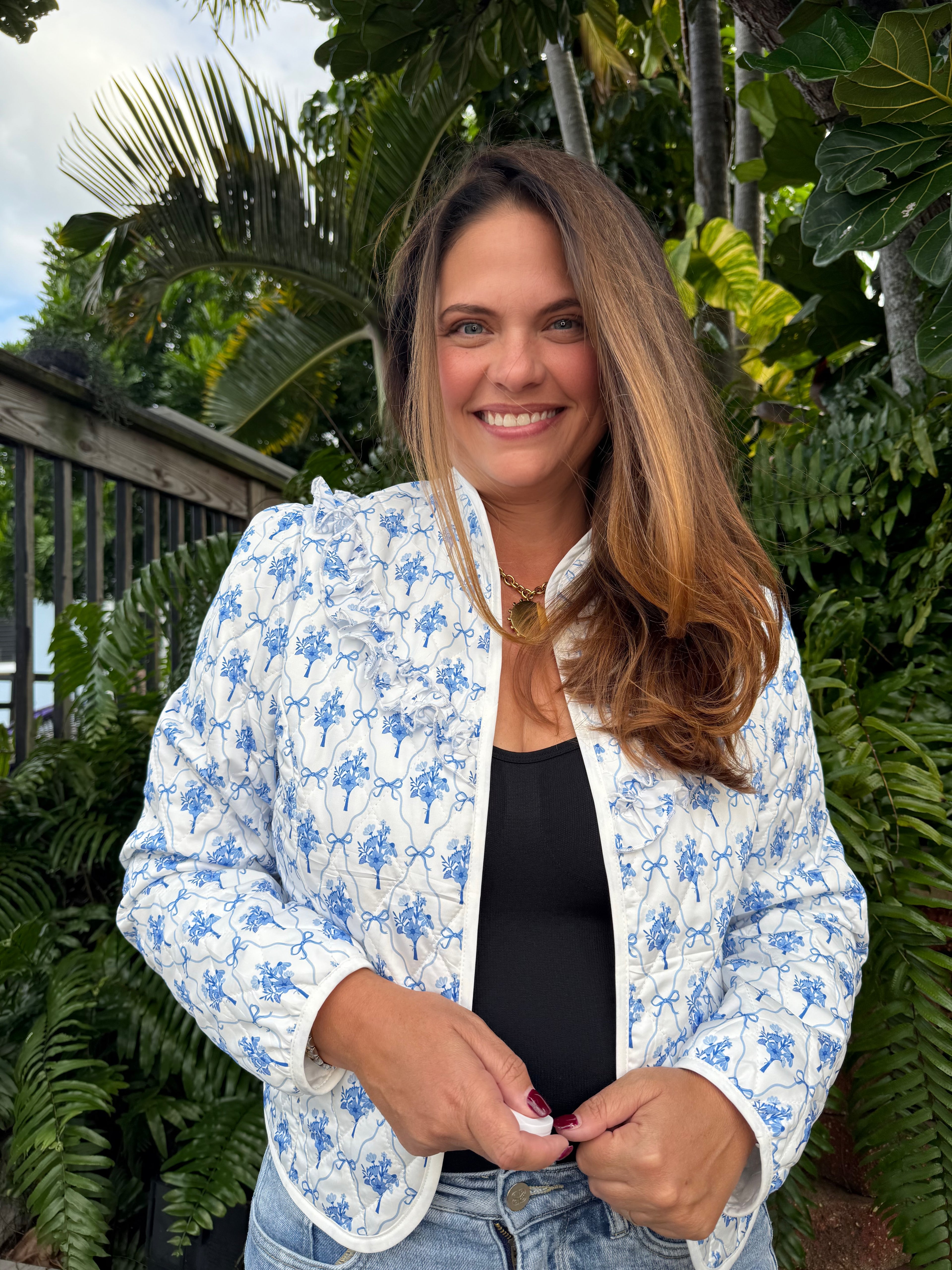 Flora Jane Quilted Jacket by Blakeley - BFF Here