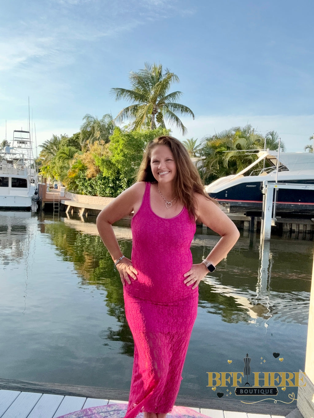 Leely Lace Dress by Blakeley / Choice of Color - BFF Here