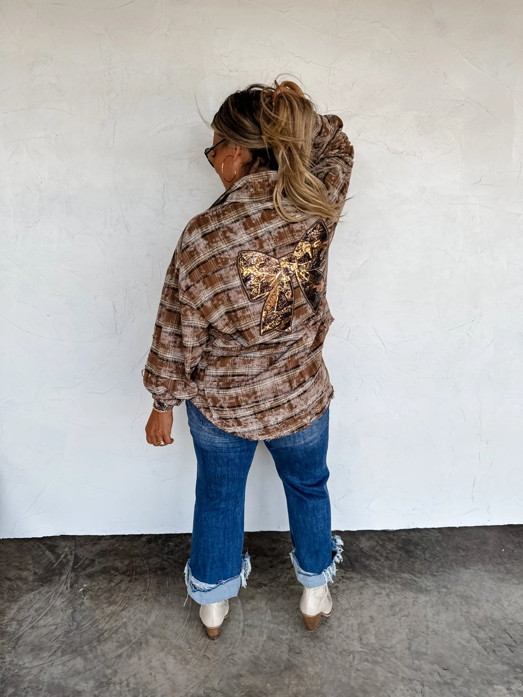 PREORDER: Juniper Bleached Plaid Top by Blakeley (ETA: Mid November ) - BFF Here