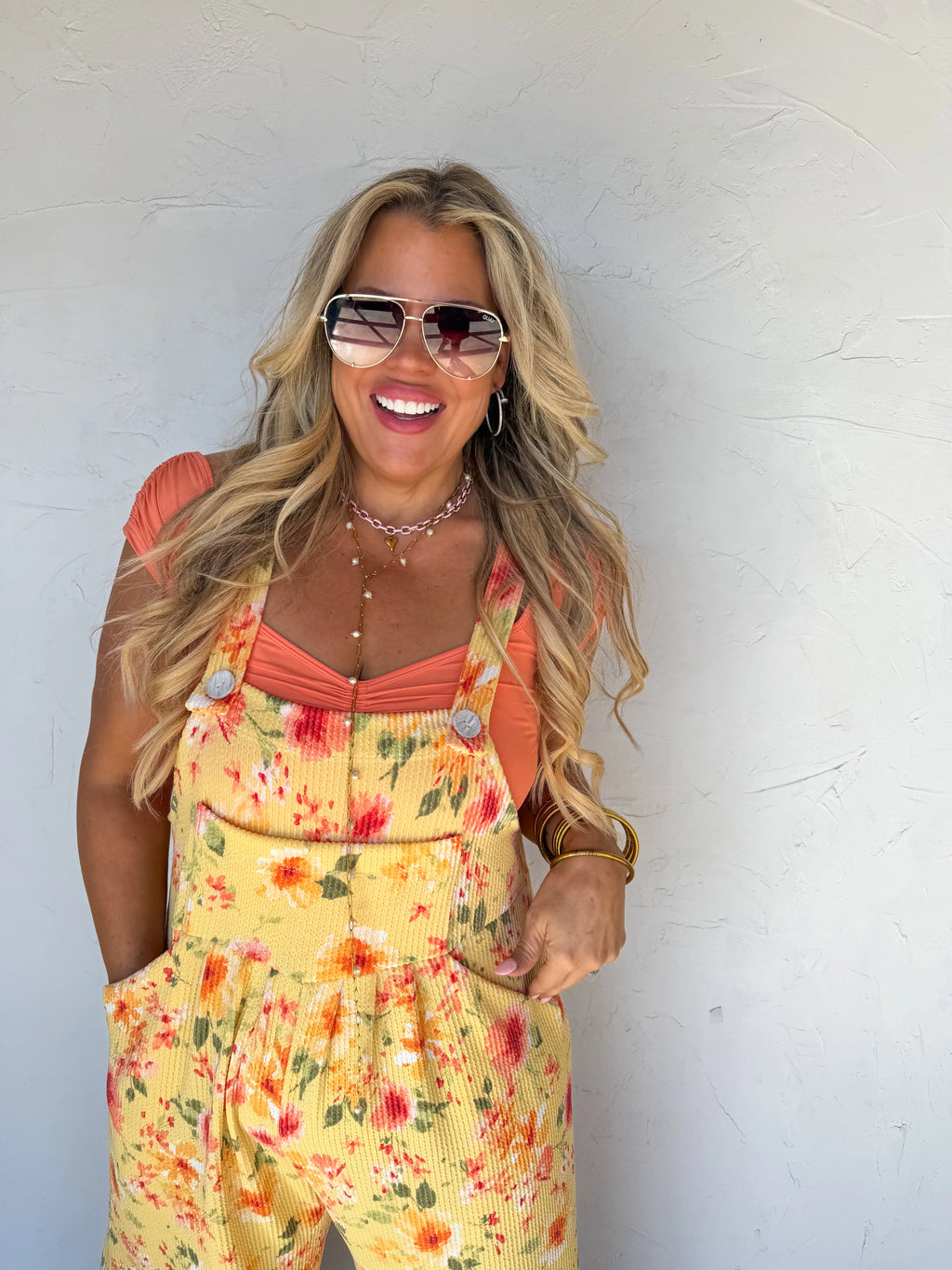 PREORDER: Spring Floral Karli Boho Overalls by Blakeley (ETA: March) - BFF Here