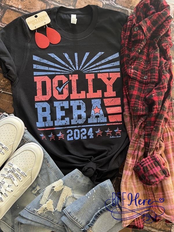 Dream Duo 2024: Dolly & Reba T-Shirt - BFF Here