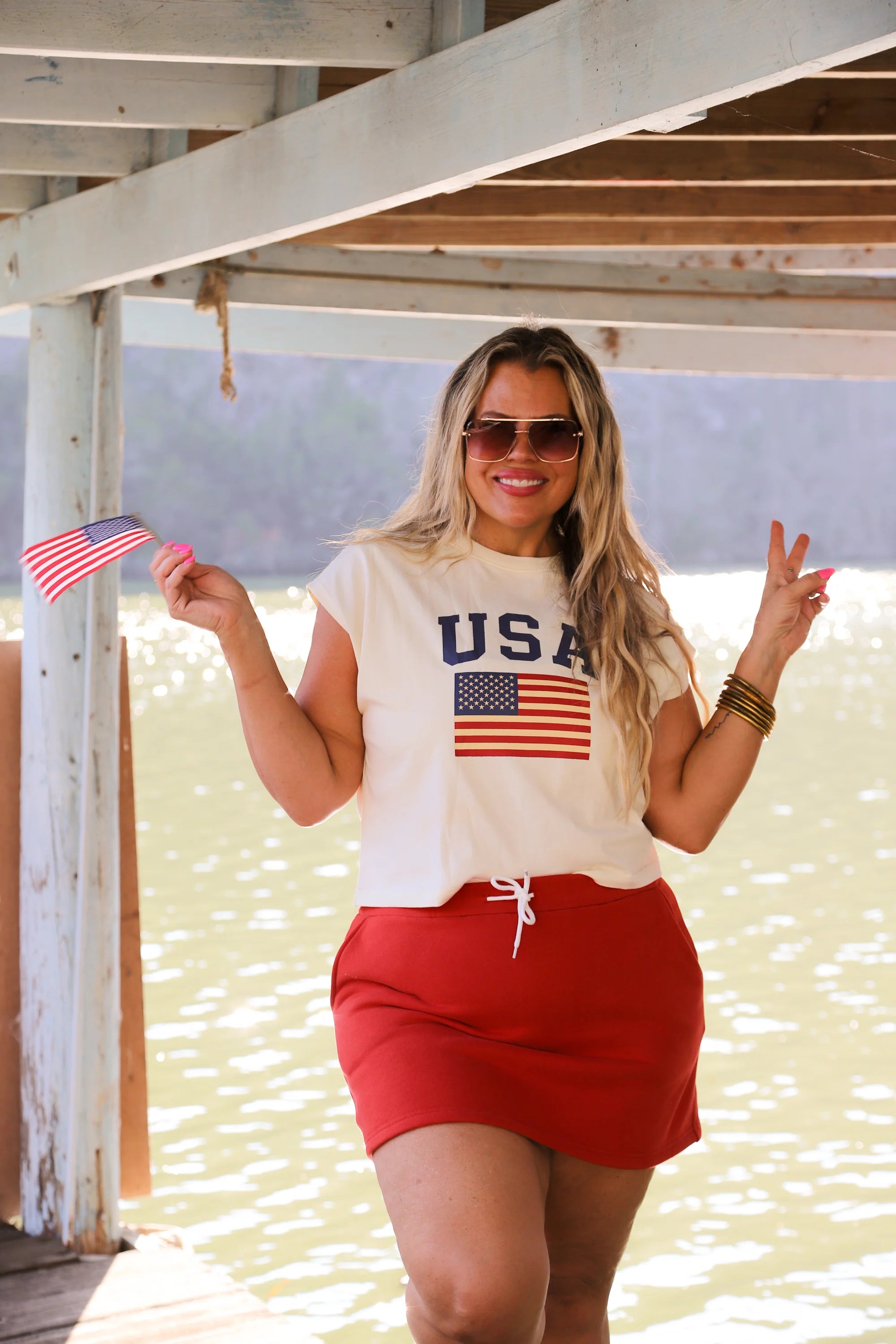 PREORDER: Liberty USA Tee by Blakeley (ETA: May) - BFF Here