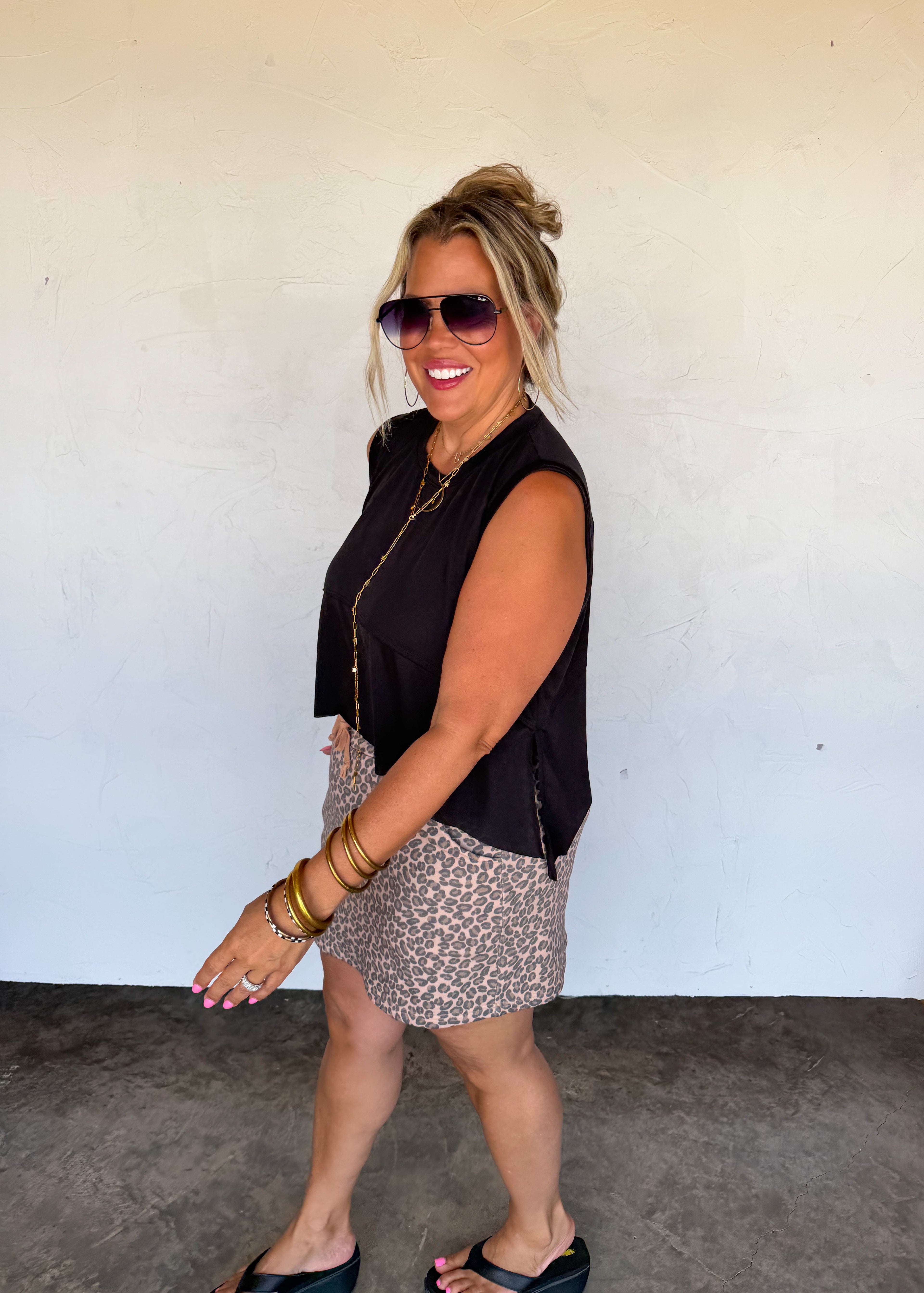PREORDER: Wild Side Cheetah Skirt by Blakeley (ETA: August) - BFF Here