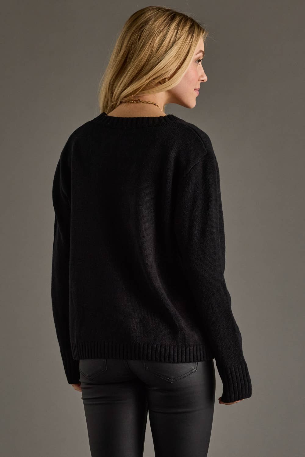Black Merry Sweater by Panache - BFF Here