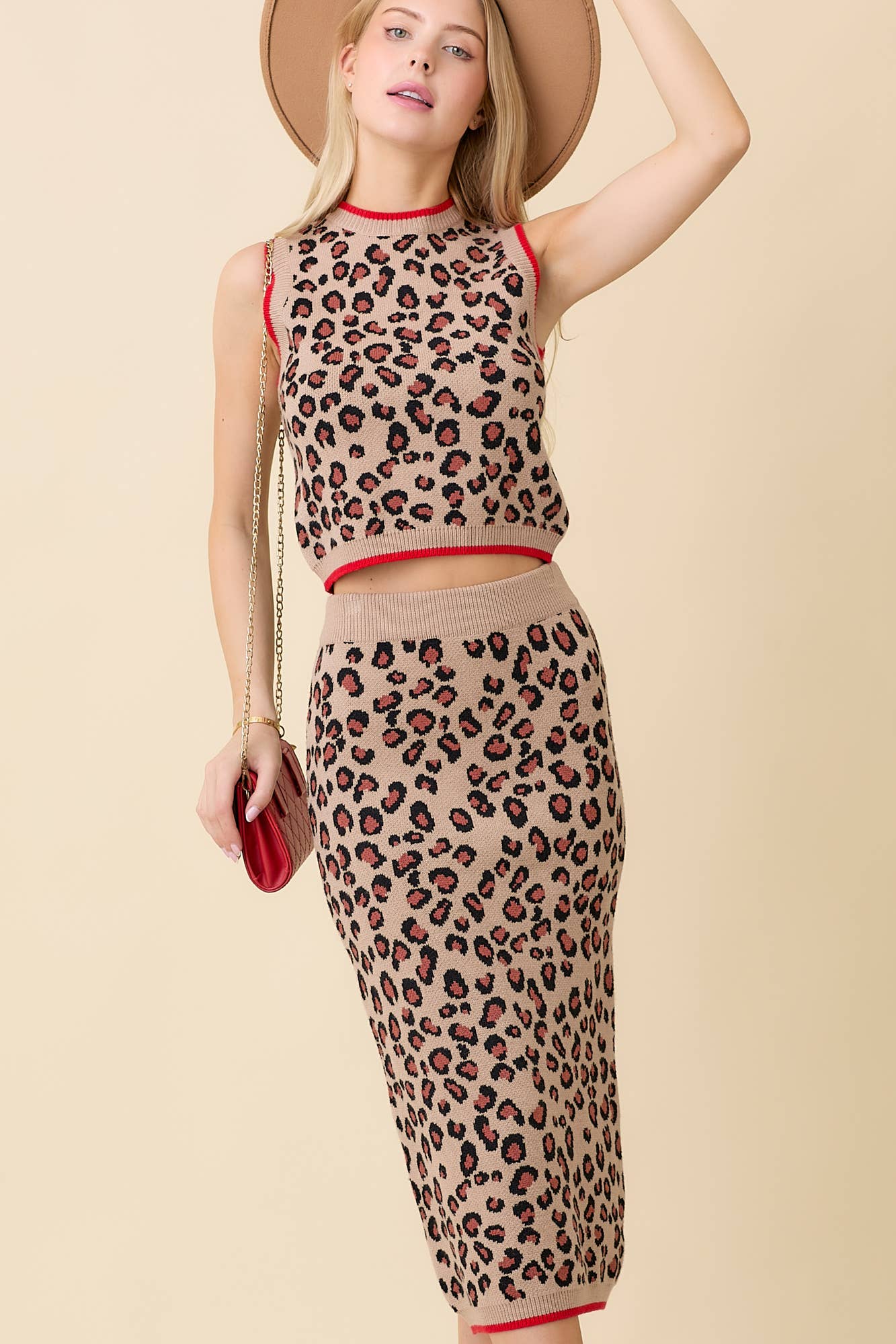 Wild Style Knit Midi Skirt - BFF Here