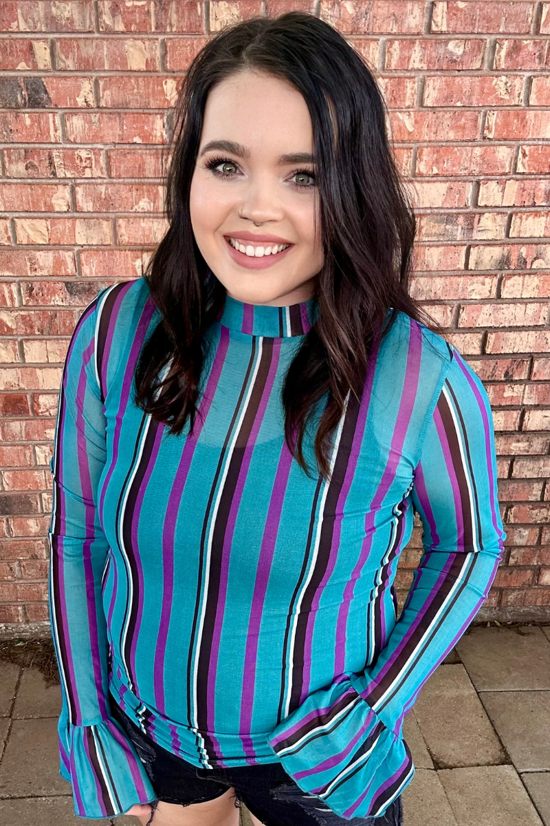 Gotta Be Me Mesh Top by Sterling Kreek - BFF Here