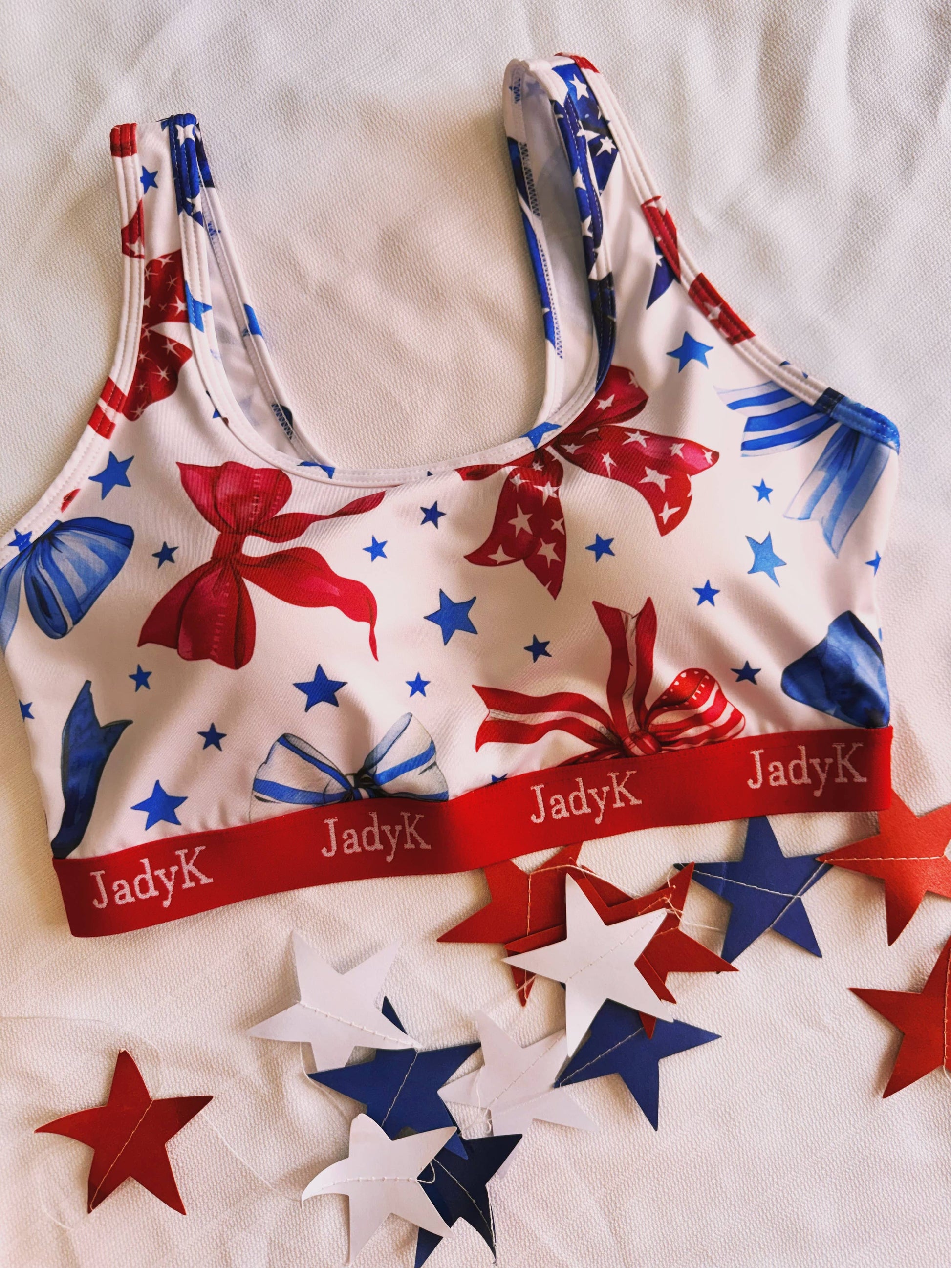 Preorder: Patriotic Arya Bralette Collection by JadyK (Ships Middle of May) - BFF Here