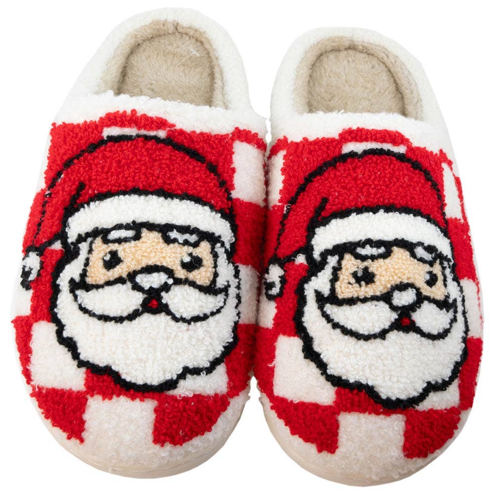 Santa's Happy Feet Slippers - BFF Here