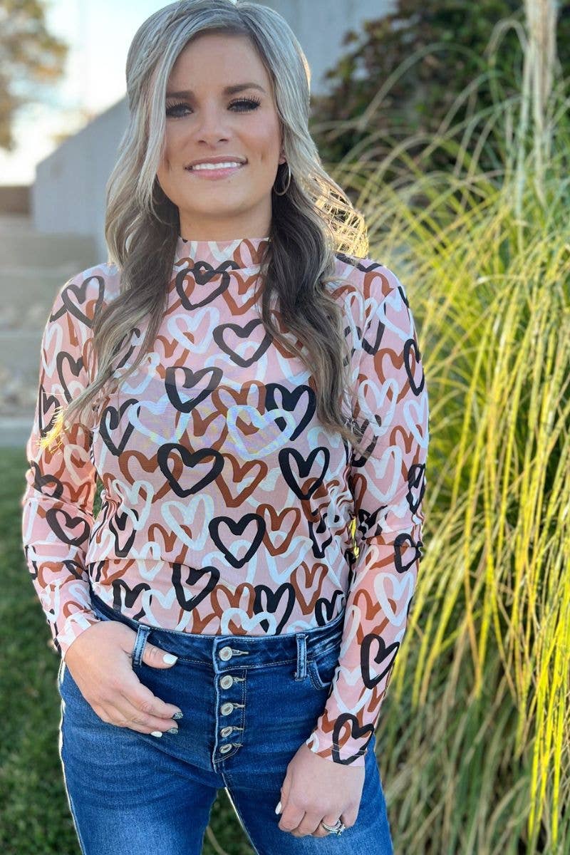 Cuter Than Cupid Mesh Top by Sterling Kreek - BFF Here