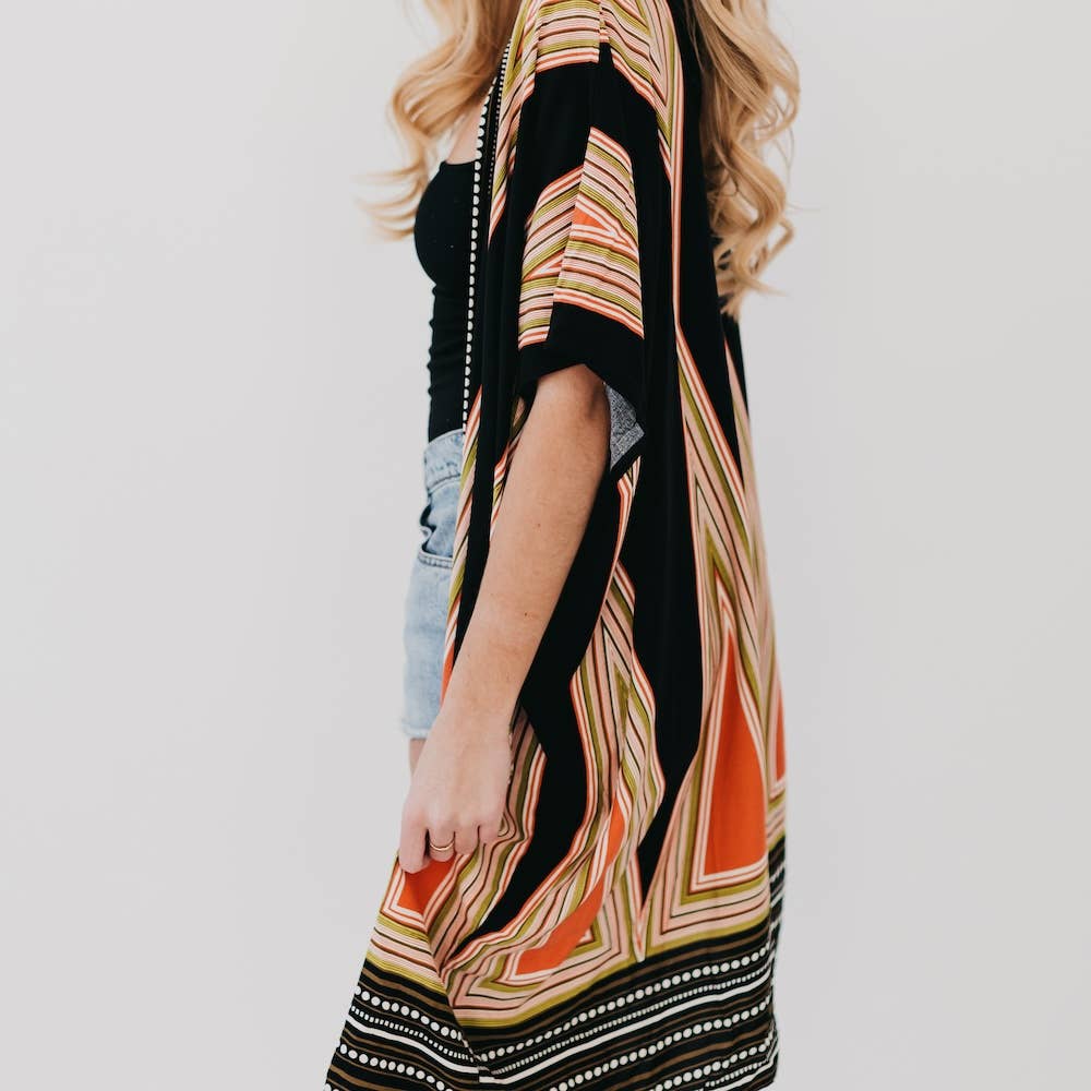 In The City Of Paradise Kimono by Pretty Simple - BFF Here
