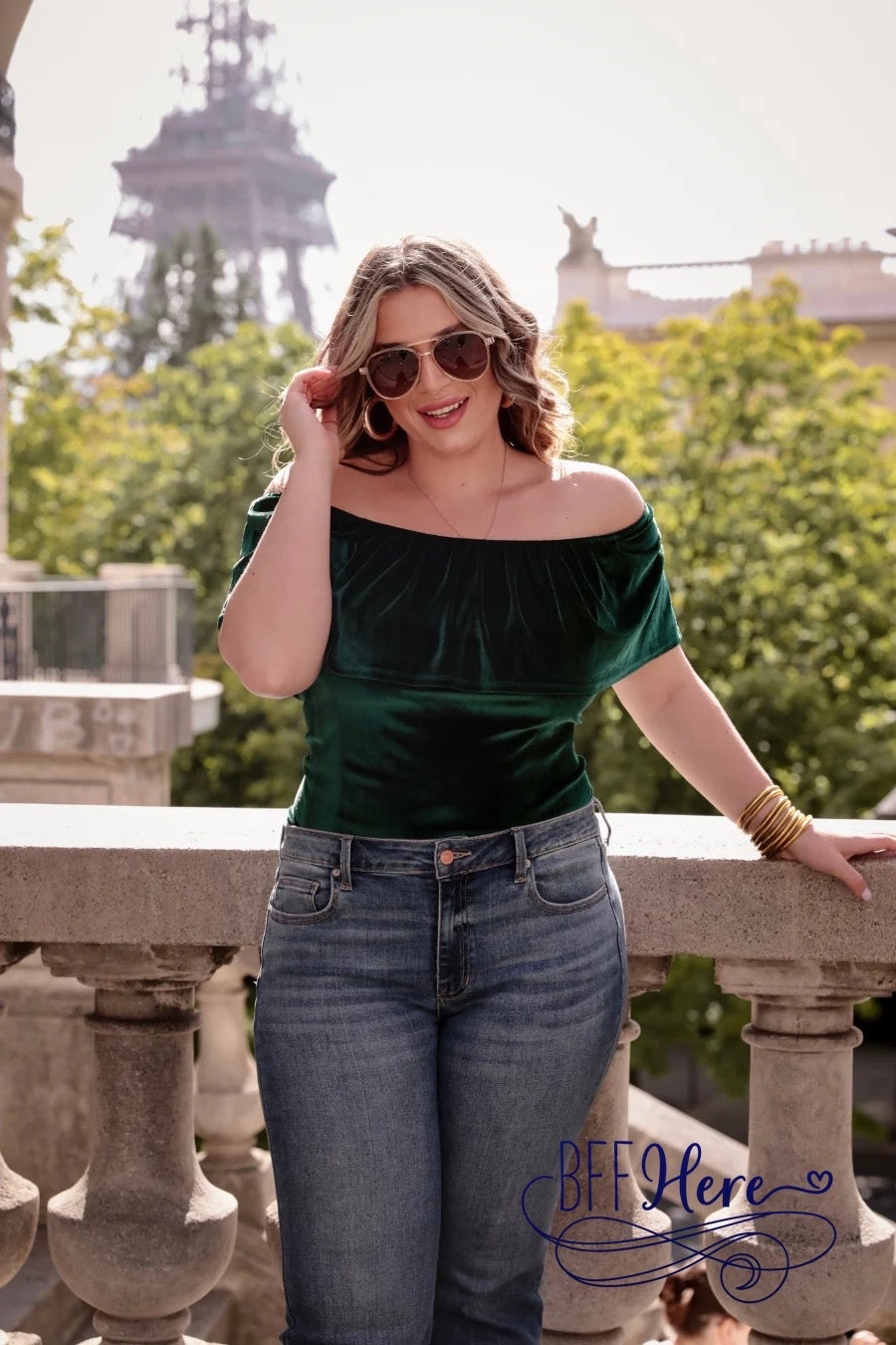 Just A Crush Velvet Bodysuit / Choice of Color - BFF Here