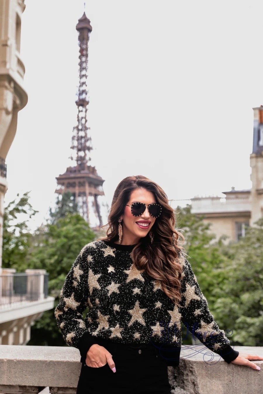 PREORDER: Time To Shine Star Sweater (Ships End of September) - BFF Here