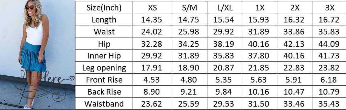 PREORDER: Ivy League Tennis Skort by Blakeley / Choice of Color (Ships Middle of May) - BFF Here