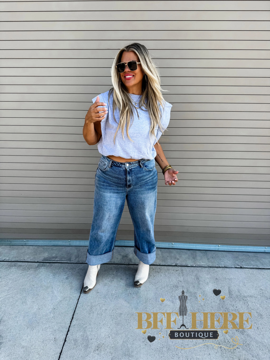 Stevie Cap Sleeve Top by Blakeley / Choice of Color - BFF Here