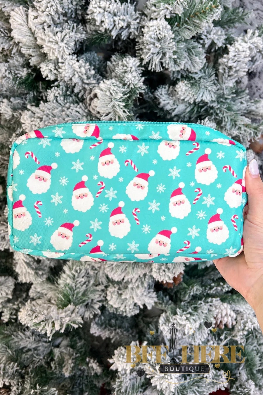 Dear Santa Travel Bag by Jess Lea