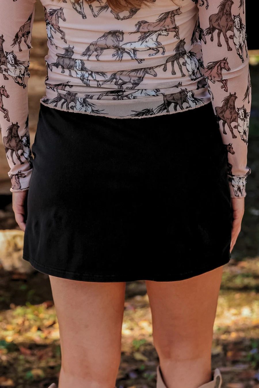 PREORDER: Kate Mesh Top / Wild Horses by Jess Lea (ETA: January)