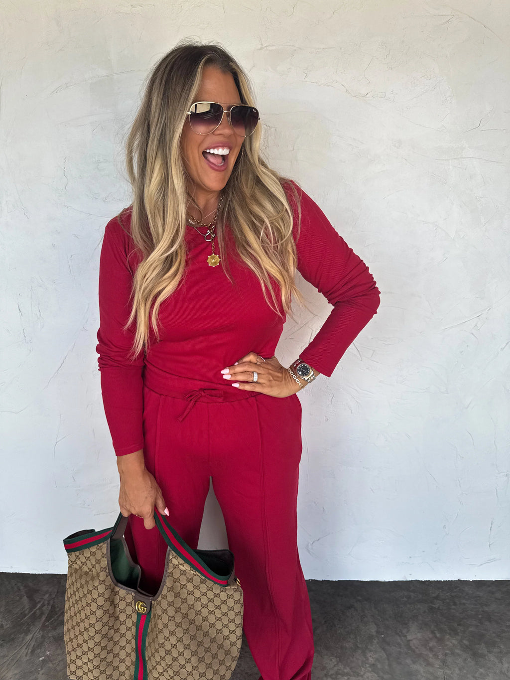 PREORDER: Sunday Ribbed Lounge Set by Blakeley (Mid December) - BFF Here