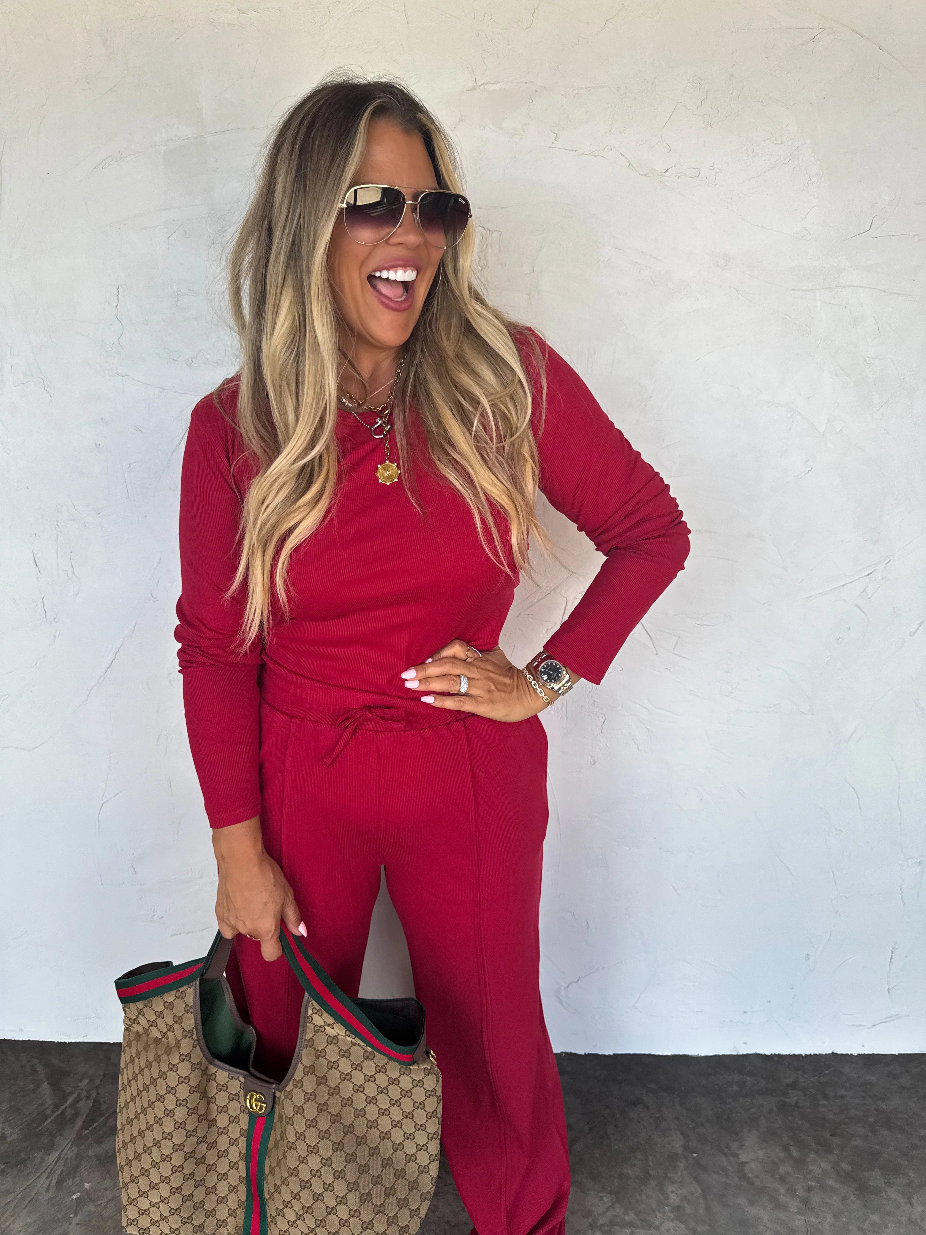 PREORDER: Sunday Ribbed Lounge Set by Blakeley (Mid December) - BFF Here