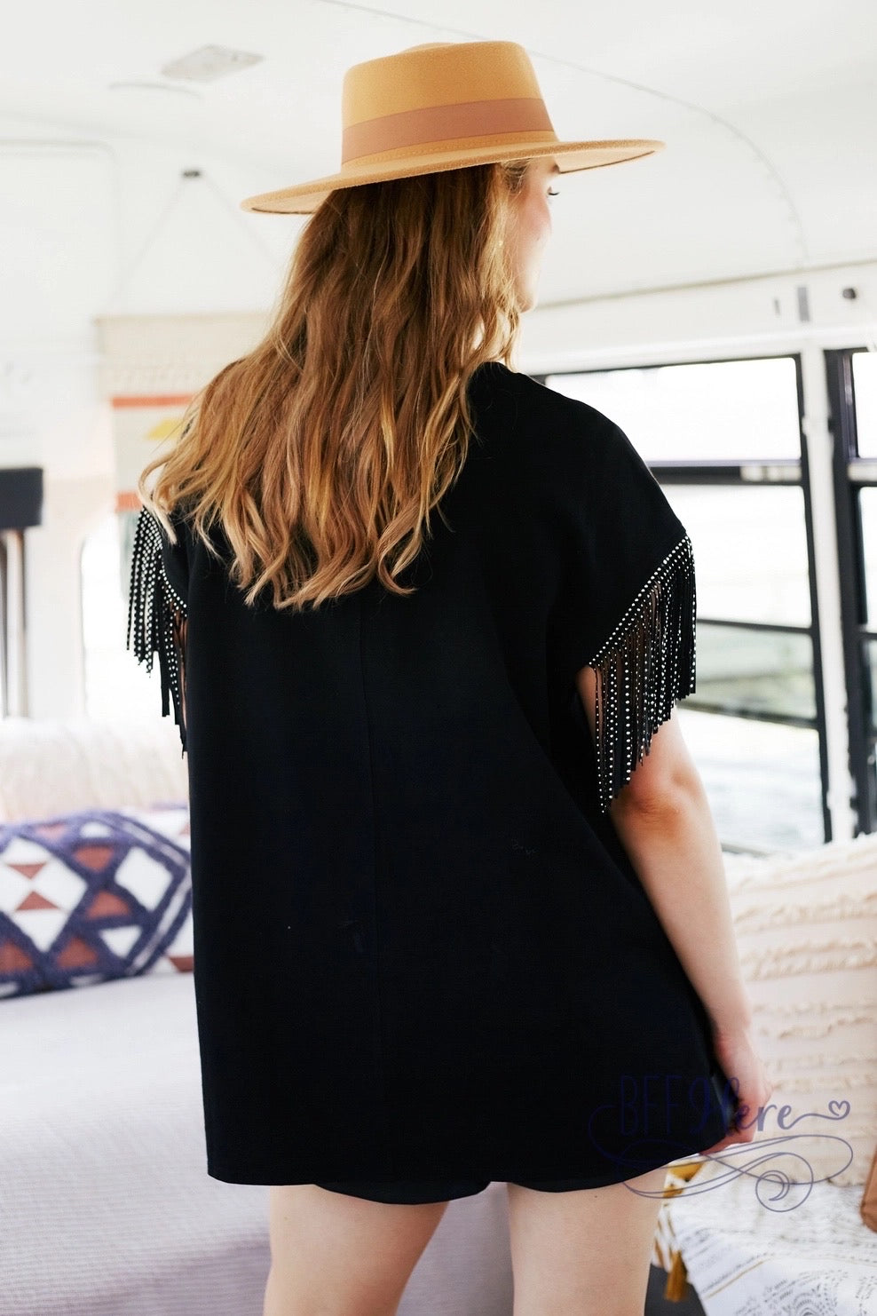 Cowboy Chic: Rodeo Print Jersey Top / Choice of Color - BFF Here